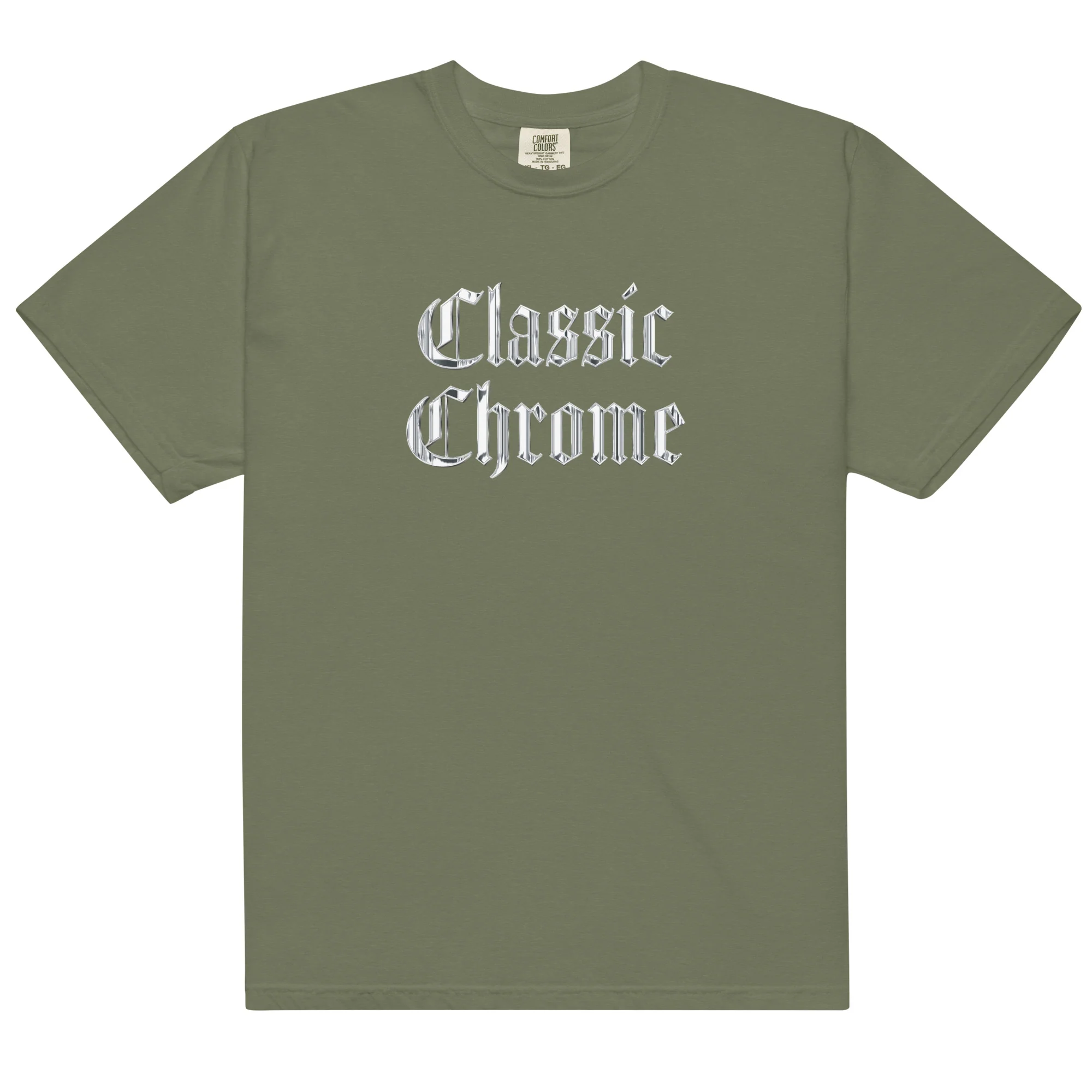 Classic Chrome Unisex garment-dyed heavyweight t-shirt - Image 11