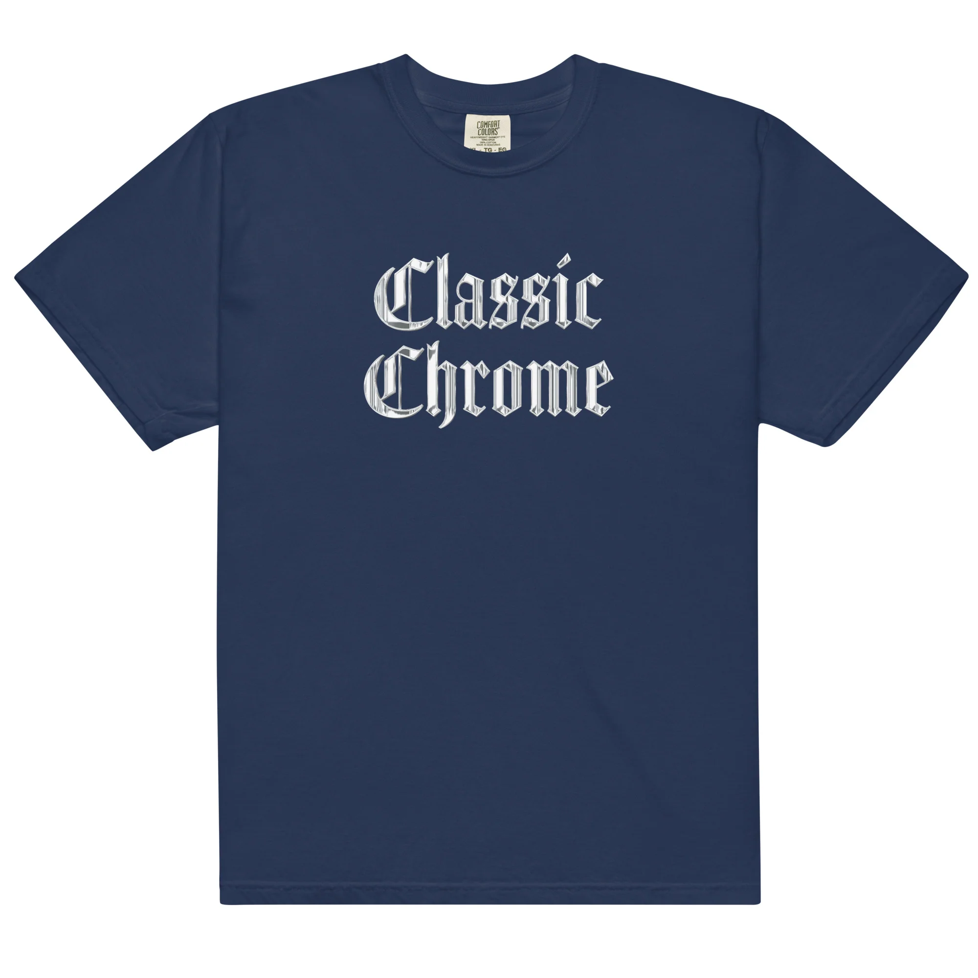 Classic Chrome Unisex garment-dyed heavyweight t-shirt - Image 3