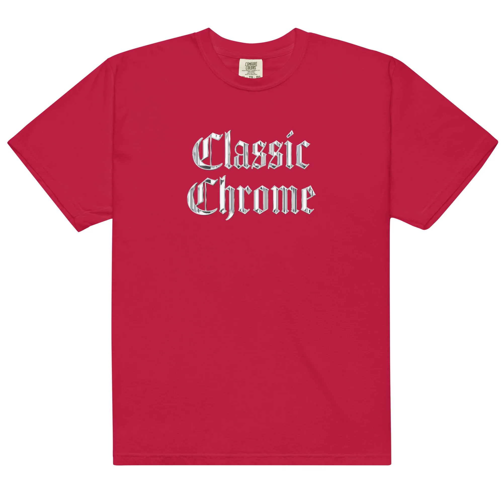 Classic Chrome Unisex garment-dyed heavyweight t-shirt - Image 5