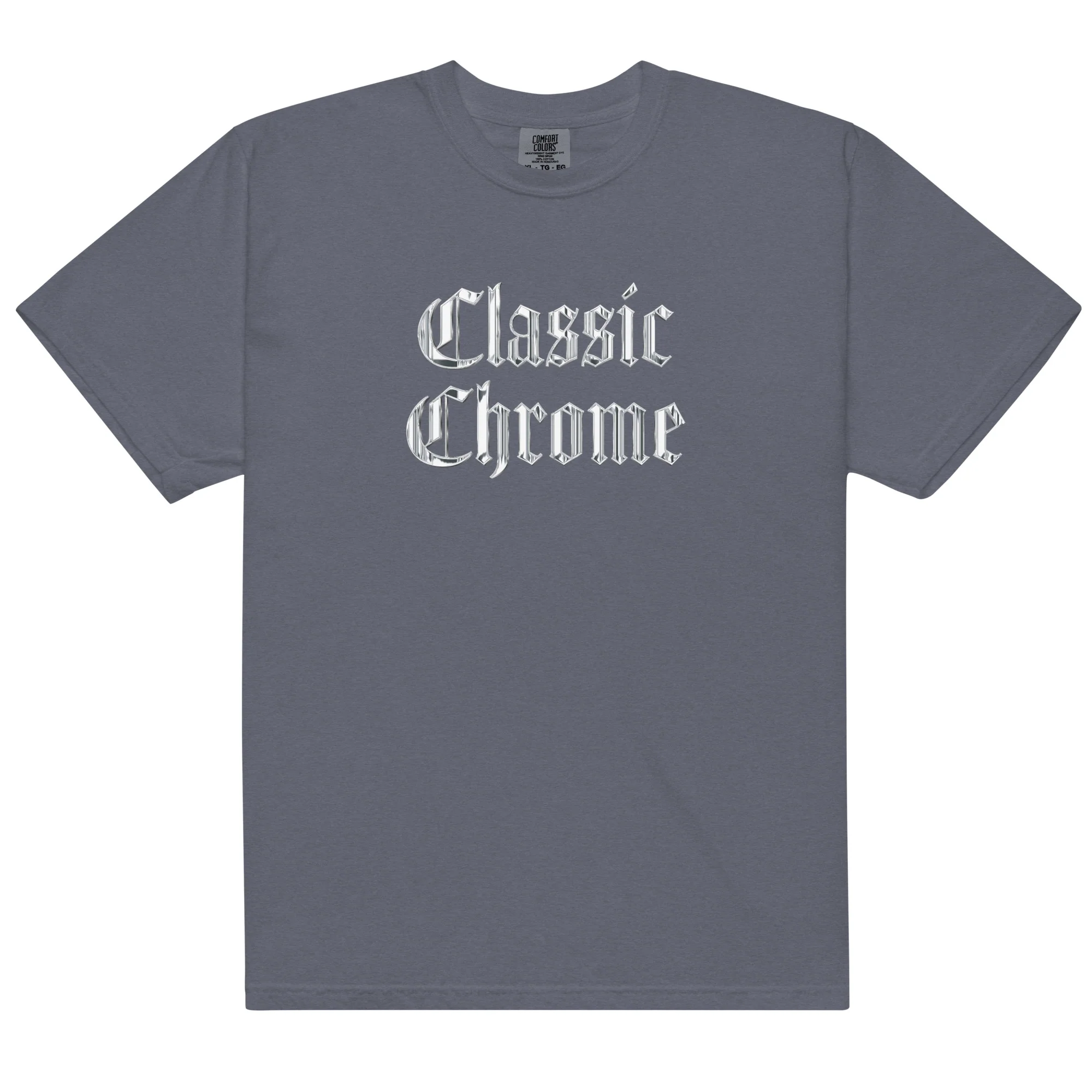 Classic Chrome Unisex garment-dyed heavyweight t-shirt - Image 7