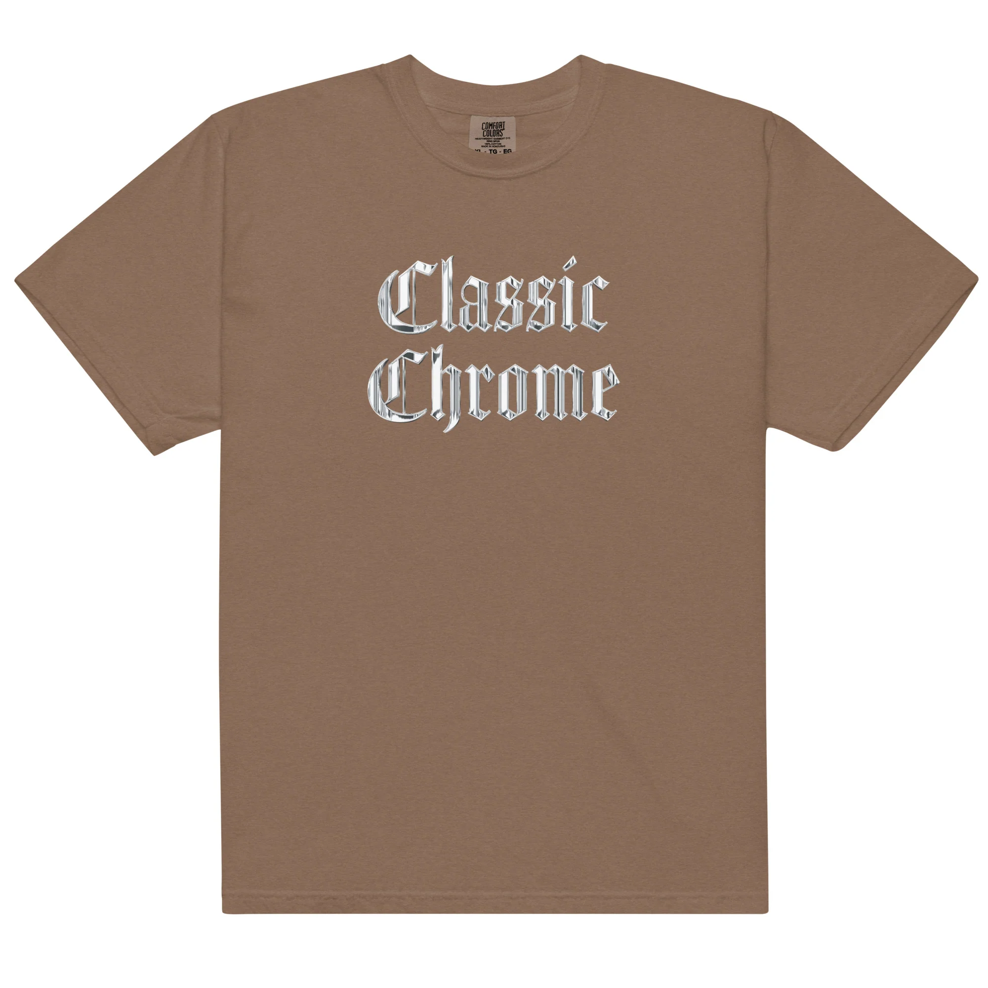 Classic Chrome Unisex garment-dyed heavyweight t-shirt - Image 9