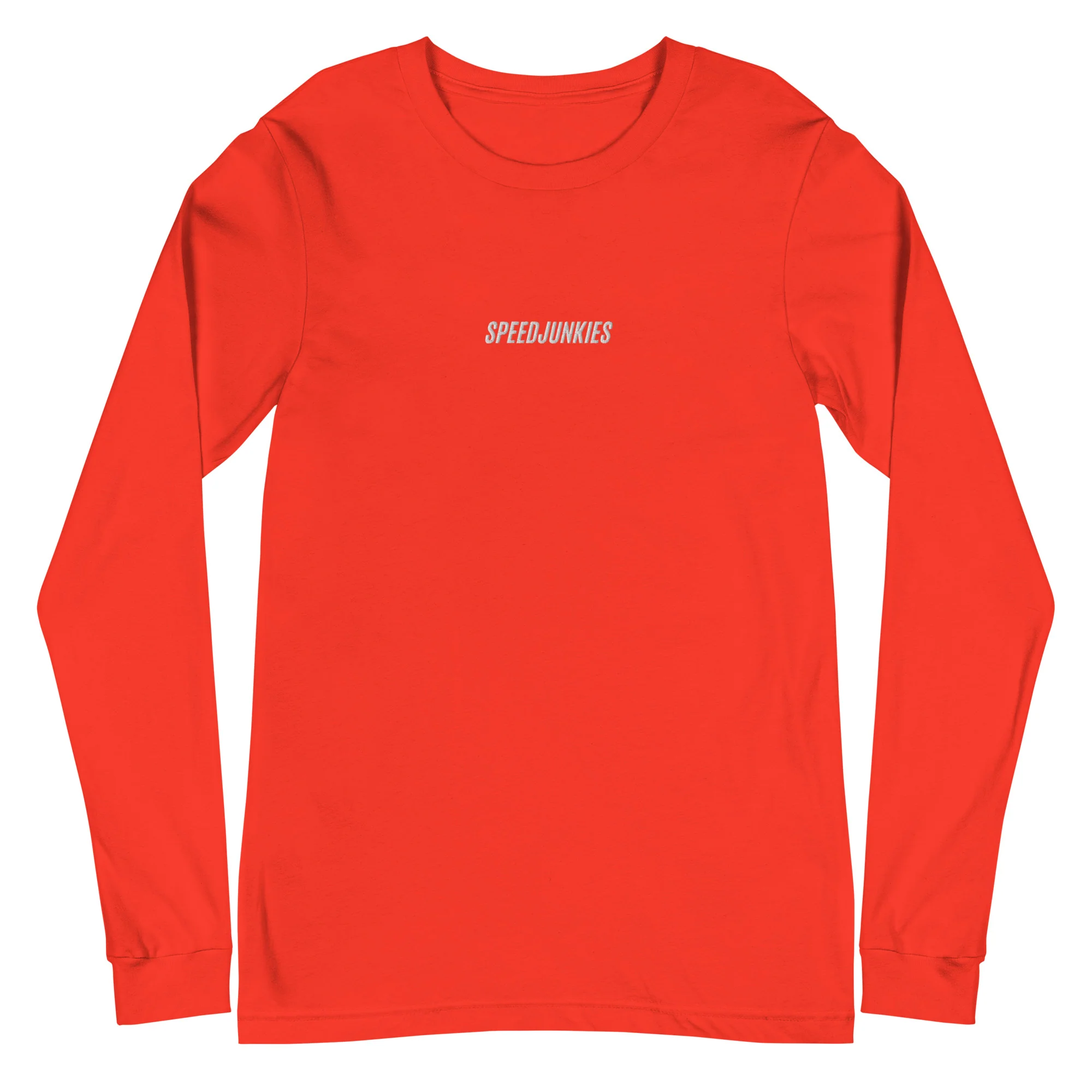 Embroidered Front Unisex Long Sleeve Tee - Image 10