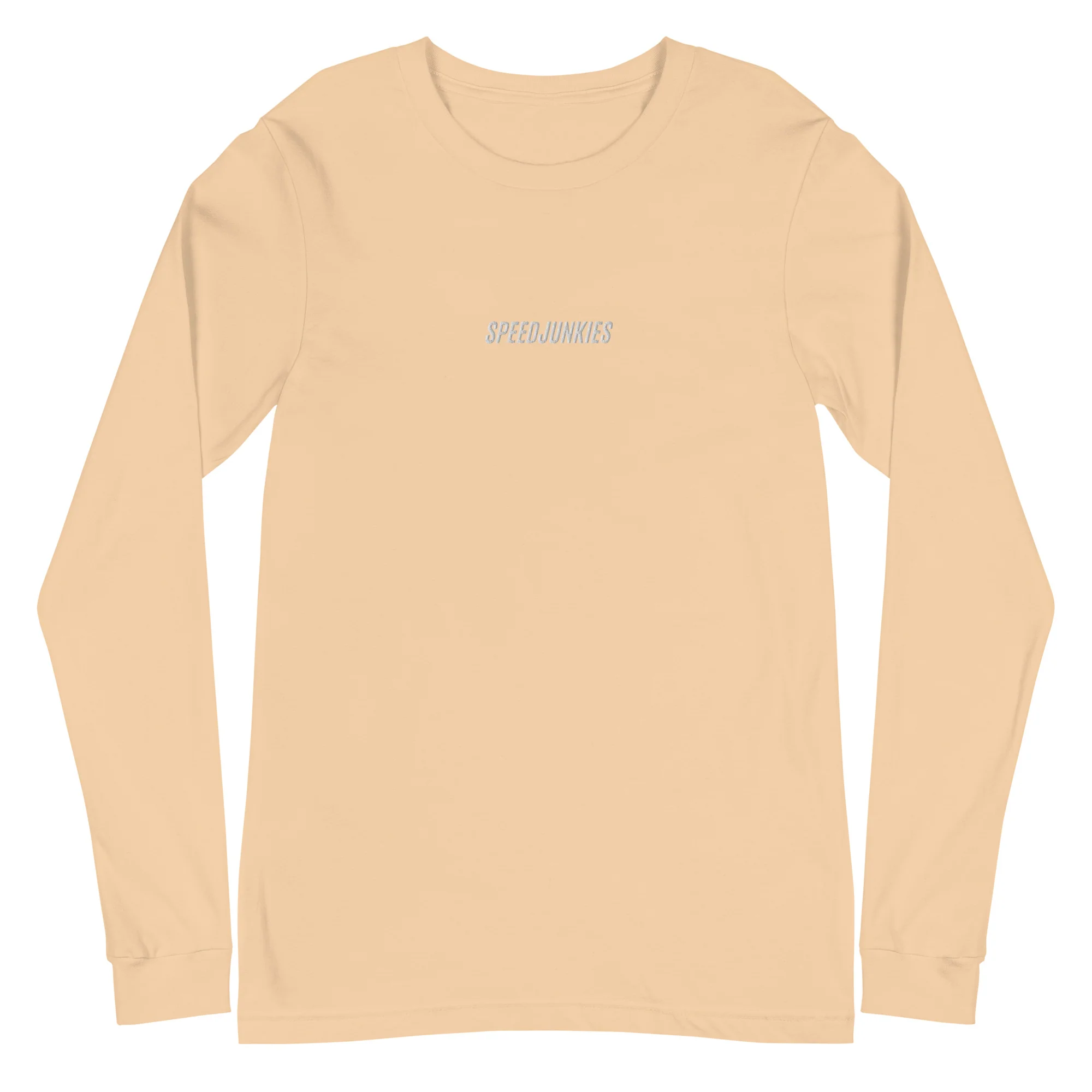 Embroidered Front Unisex Long Sleeve Tee - Image 16