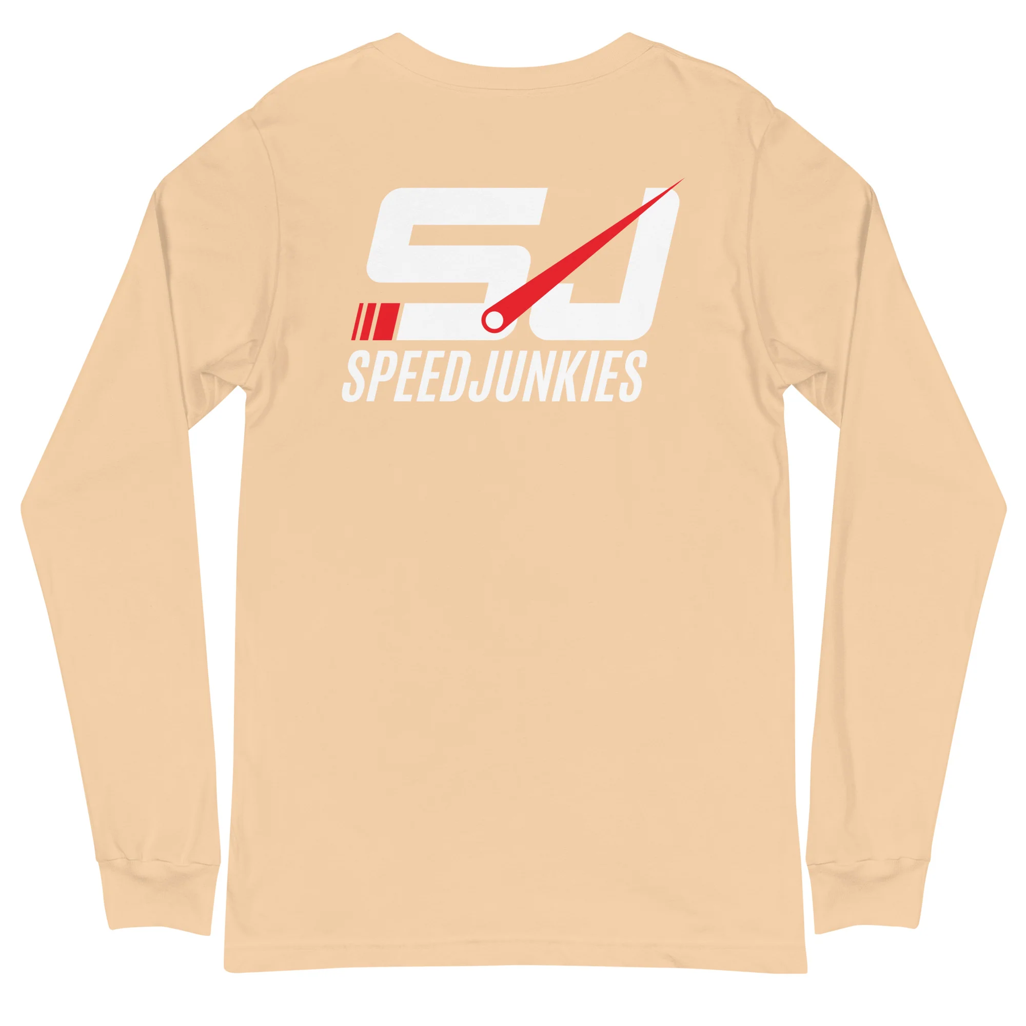Embroidered Front Unisex Long Sleeve Tee - Image 17