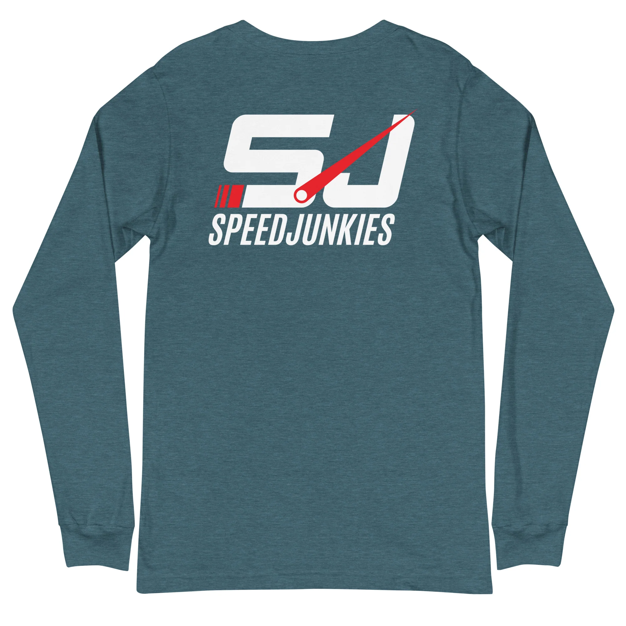 Embroidered Front Unisex Long Sleeve Tee - Image 8