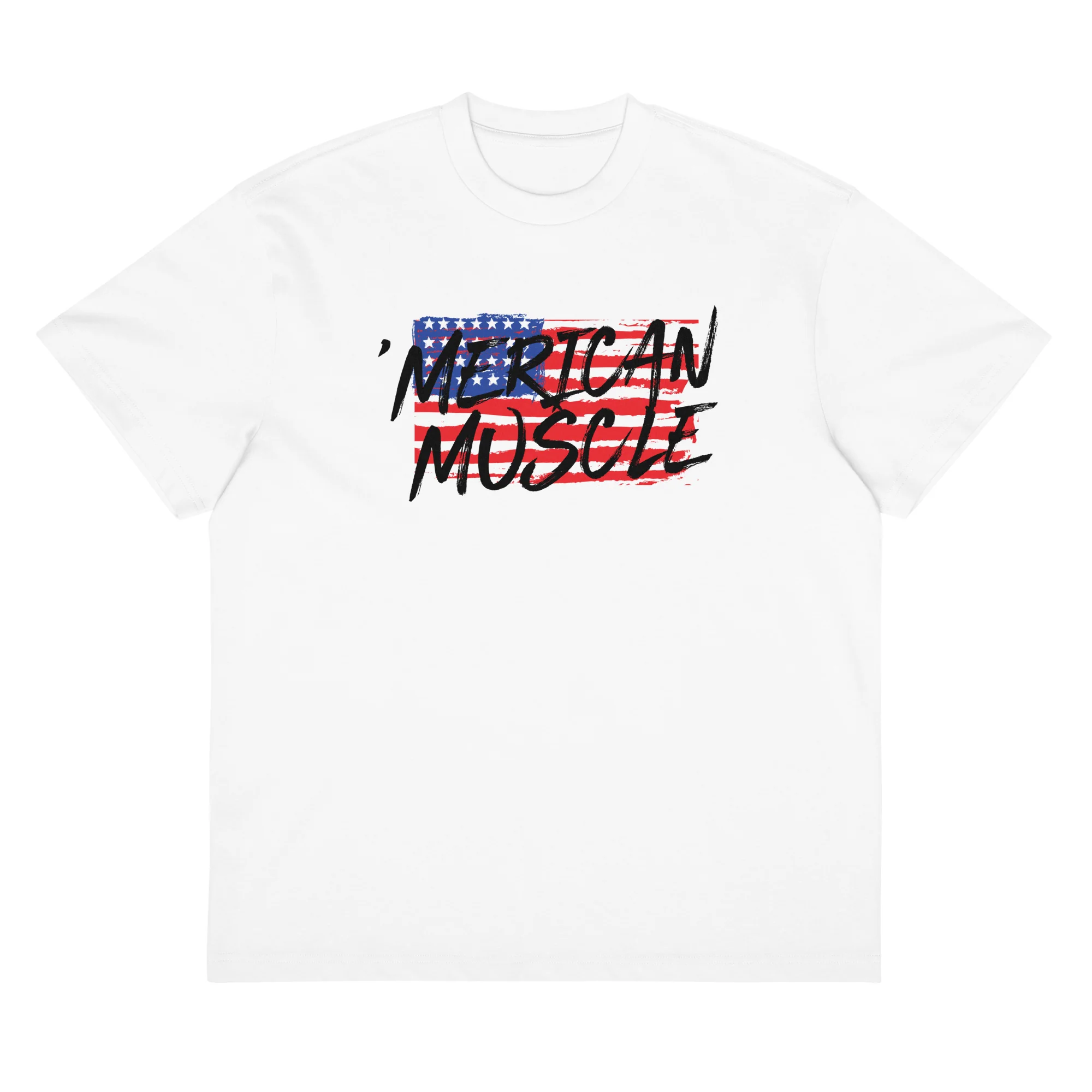 'Merican Muscle Men’s box tee - Image 4