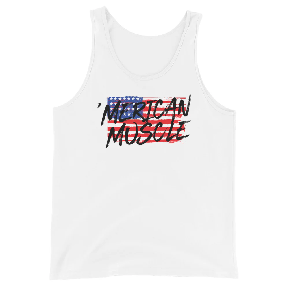 'Merican Muscle Men's Tank Top - Image 4