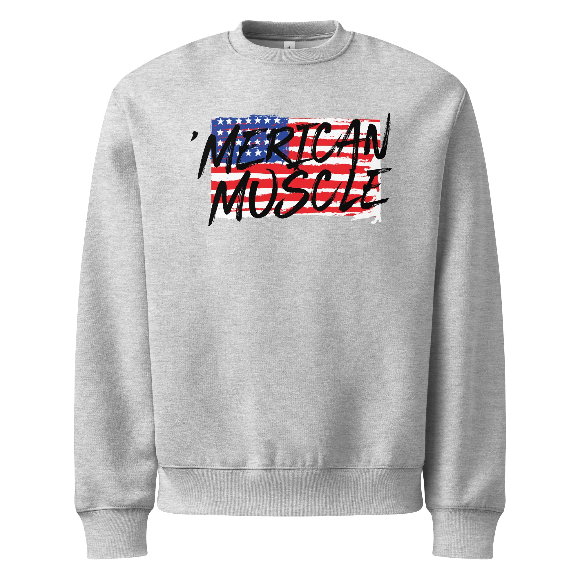 'Merican Muscle Oversized heavyweight sweatshirt - Image 3