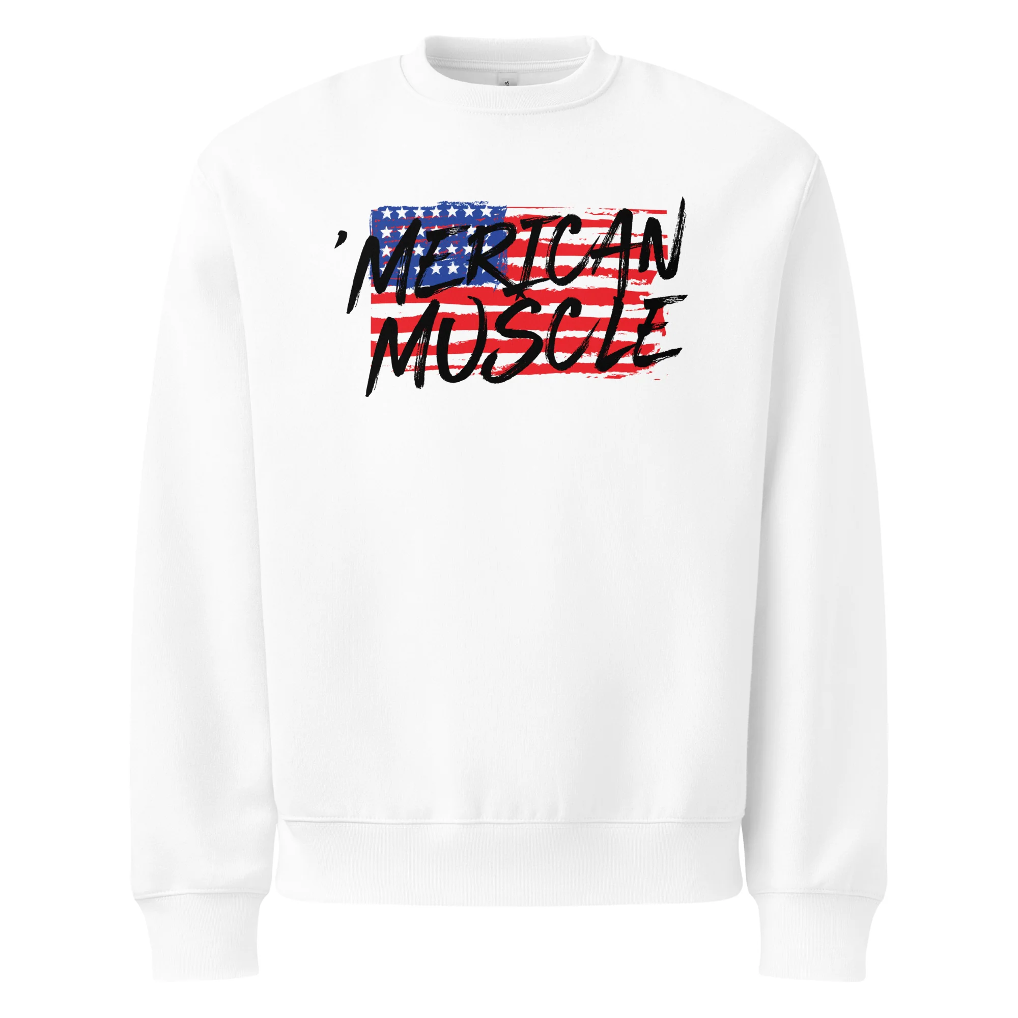 'Merican Muscle Oversized heavyweight sweatshirt - Image 5