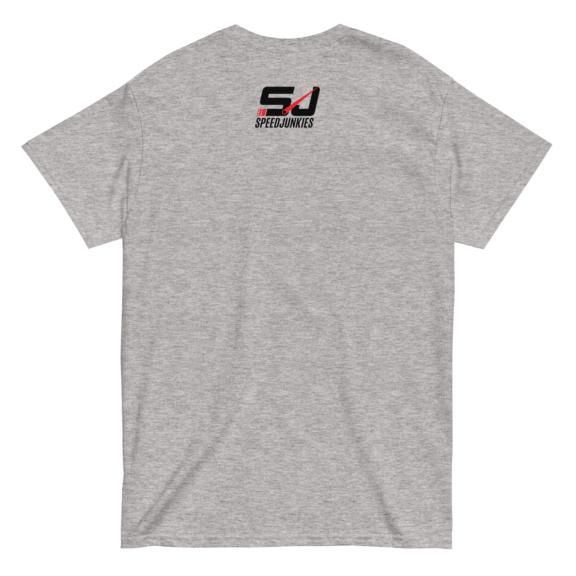 Red White & Burnout Unisex classic tee - Image 2