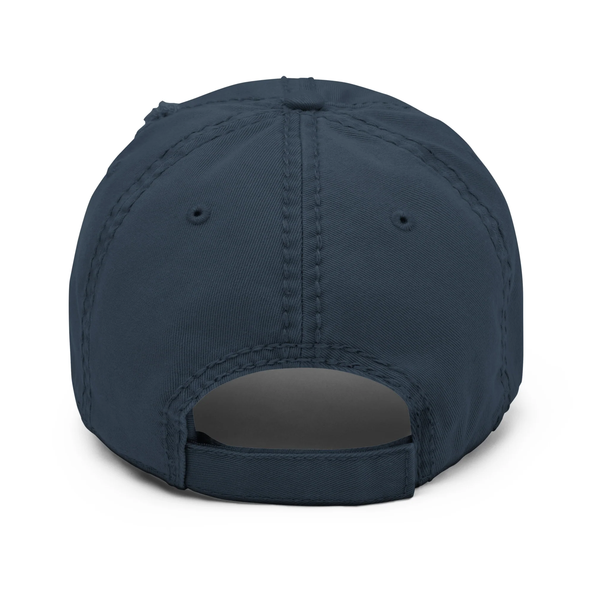 SJ Distressed Embroidered Dad Hat - Image 6