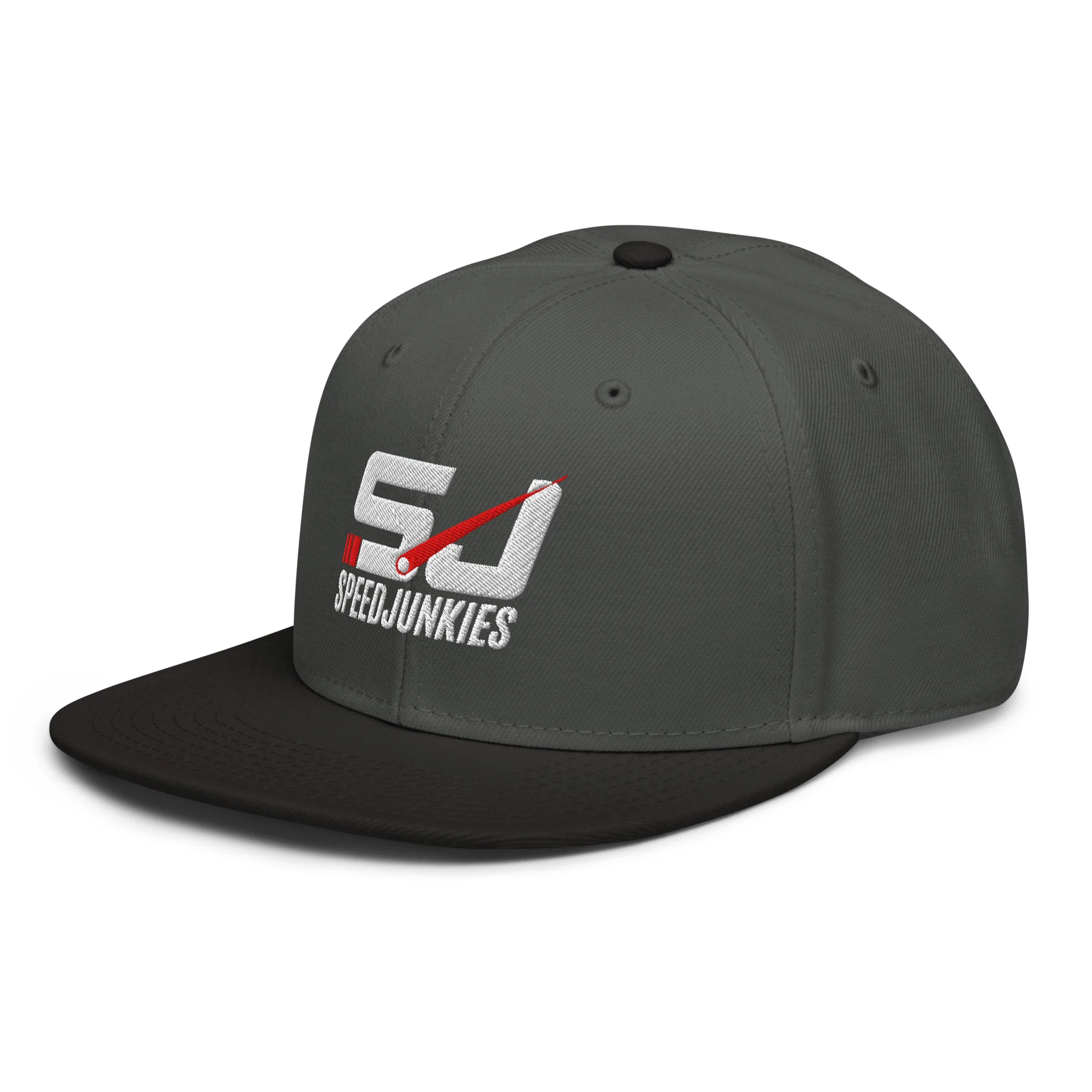 SJ Embroidered Snapback Hat - Image 11