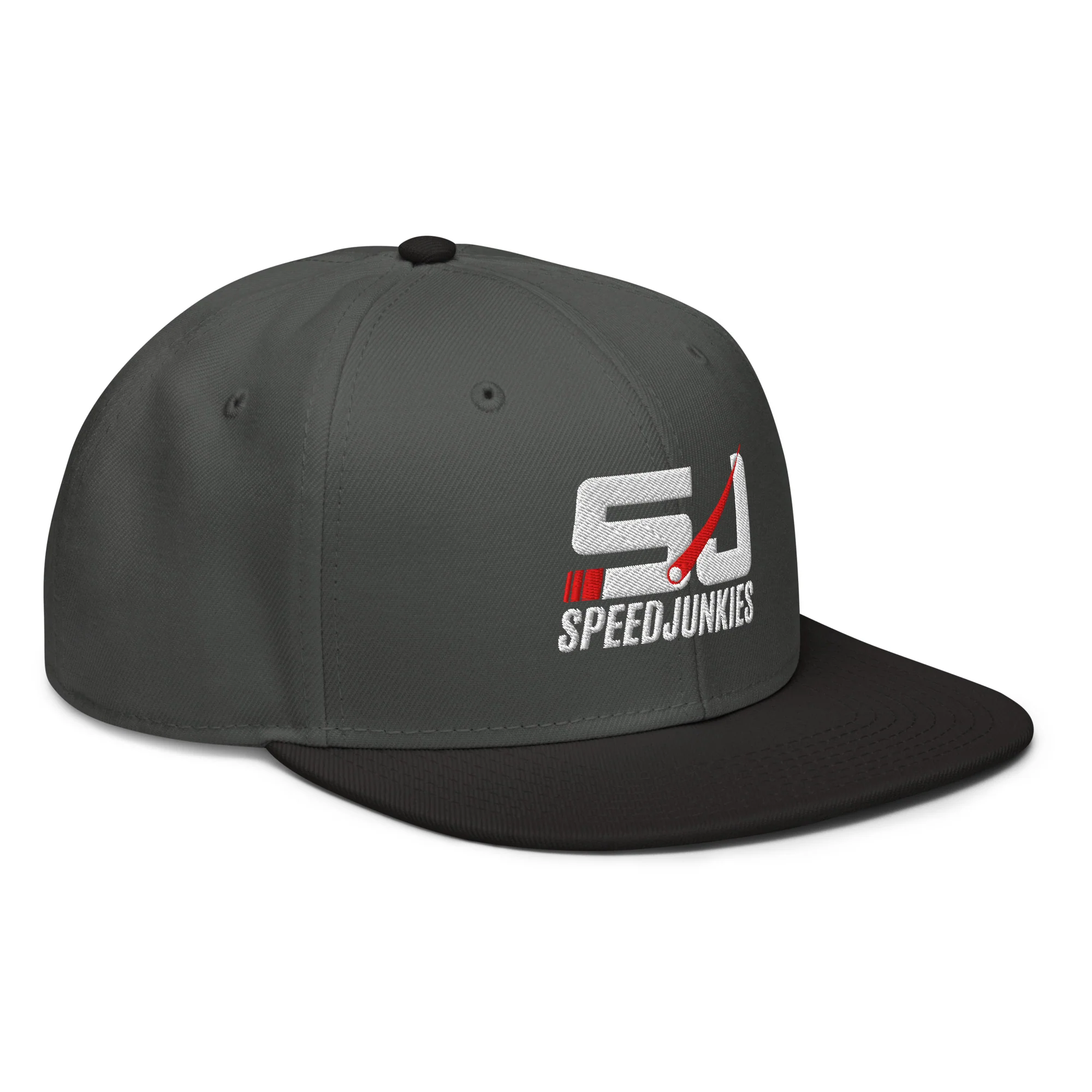 SJ Embroidered Snapback Hat - Image 12