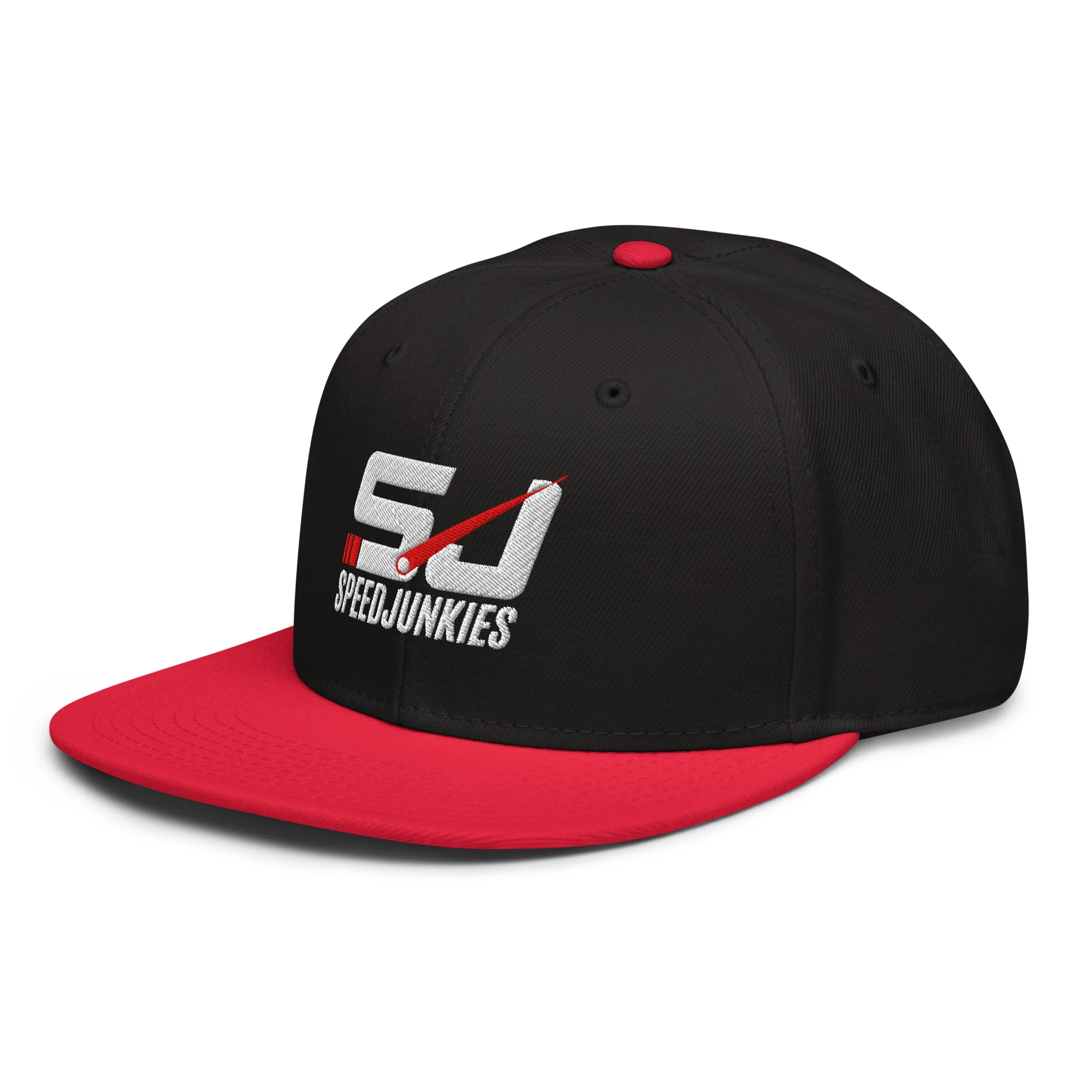 SJ Embroidered Snapback Hat - Image 3