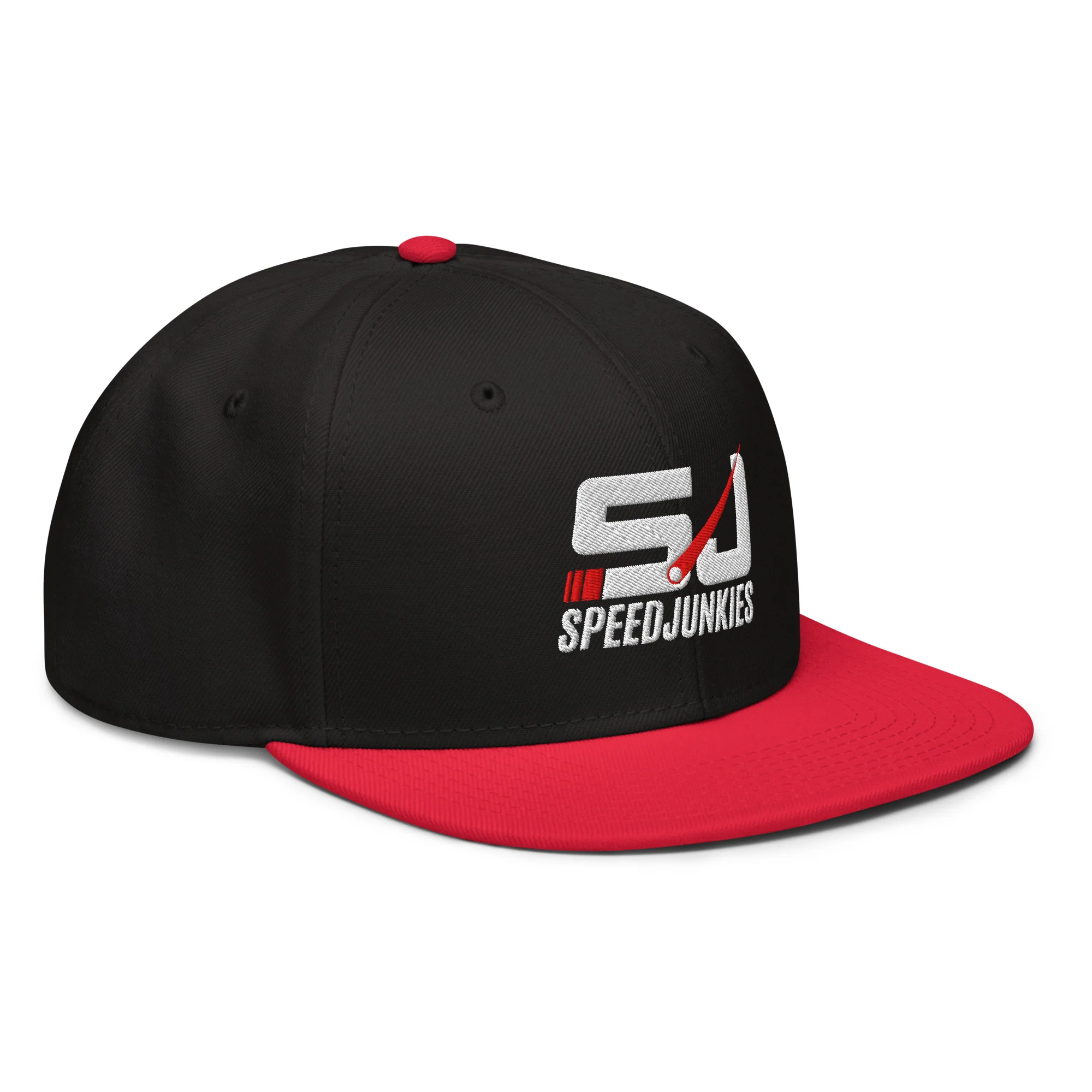 SJ Embroidered Snapback Hat - Image 4