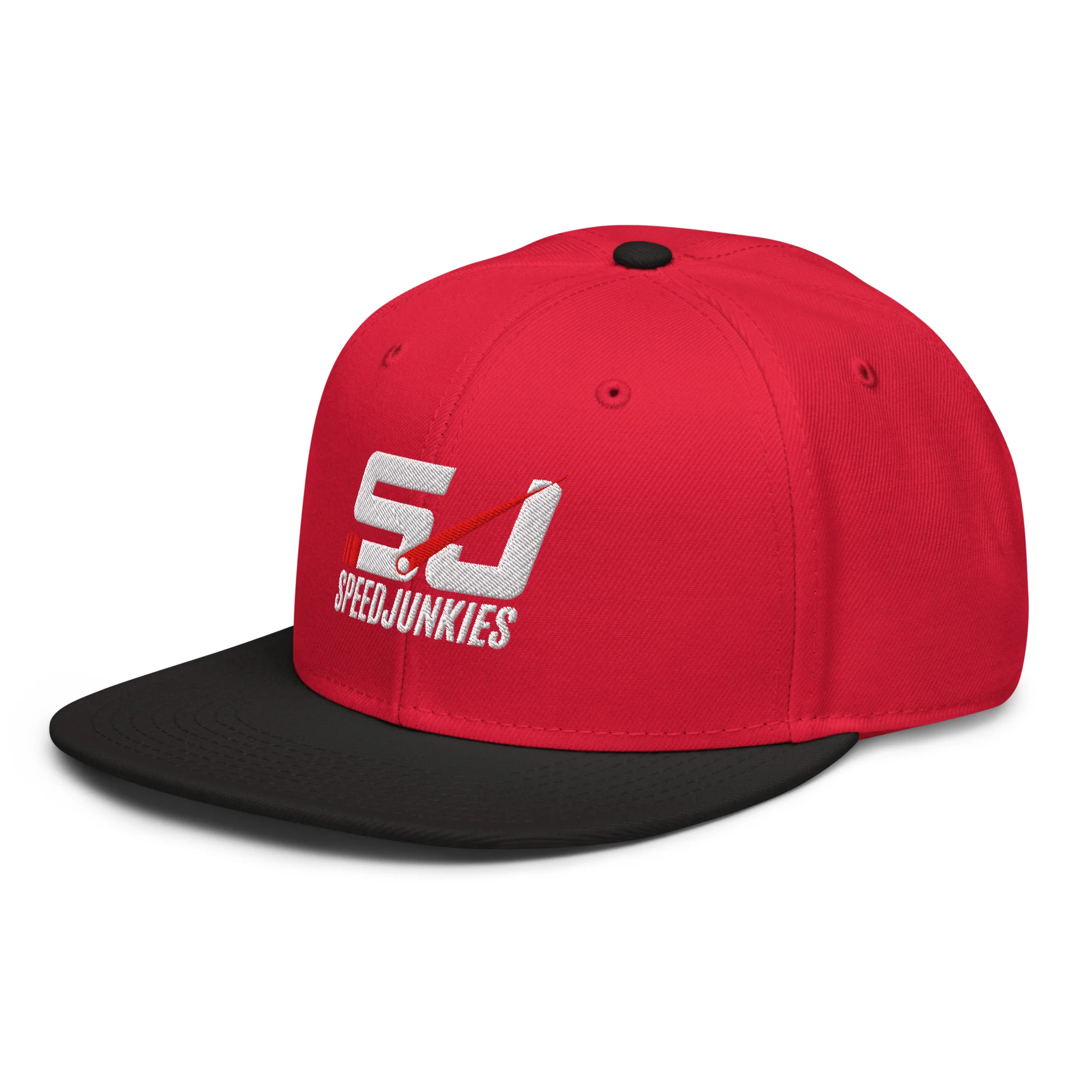 SJ Embroidered Snapback Hat - Image 7