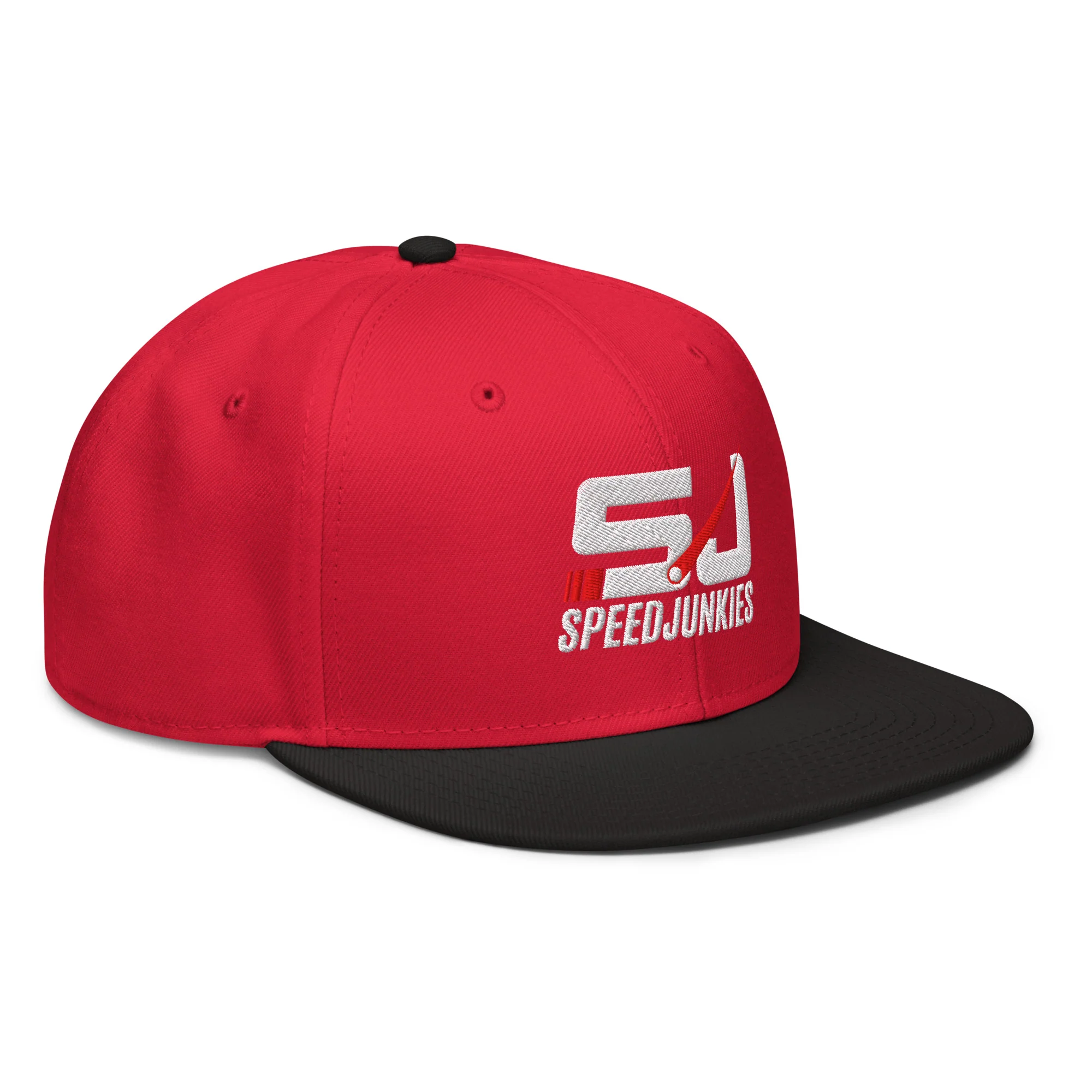 SJ Embroidered Snapback Hat - Image 8