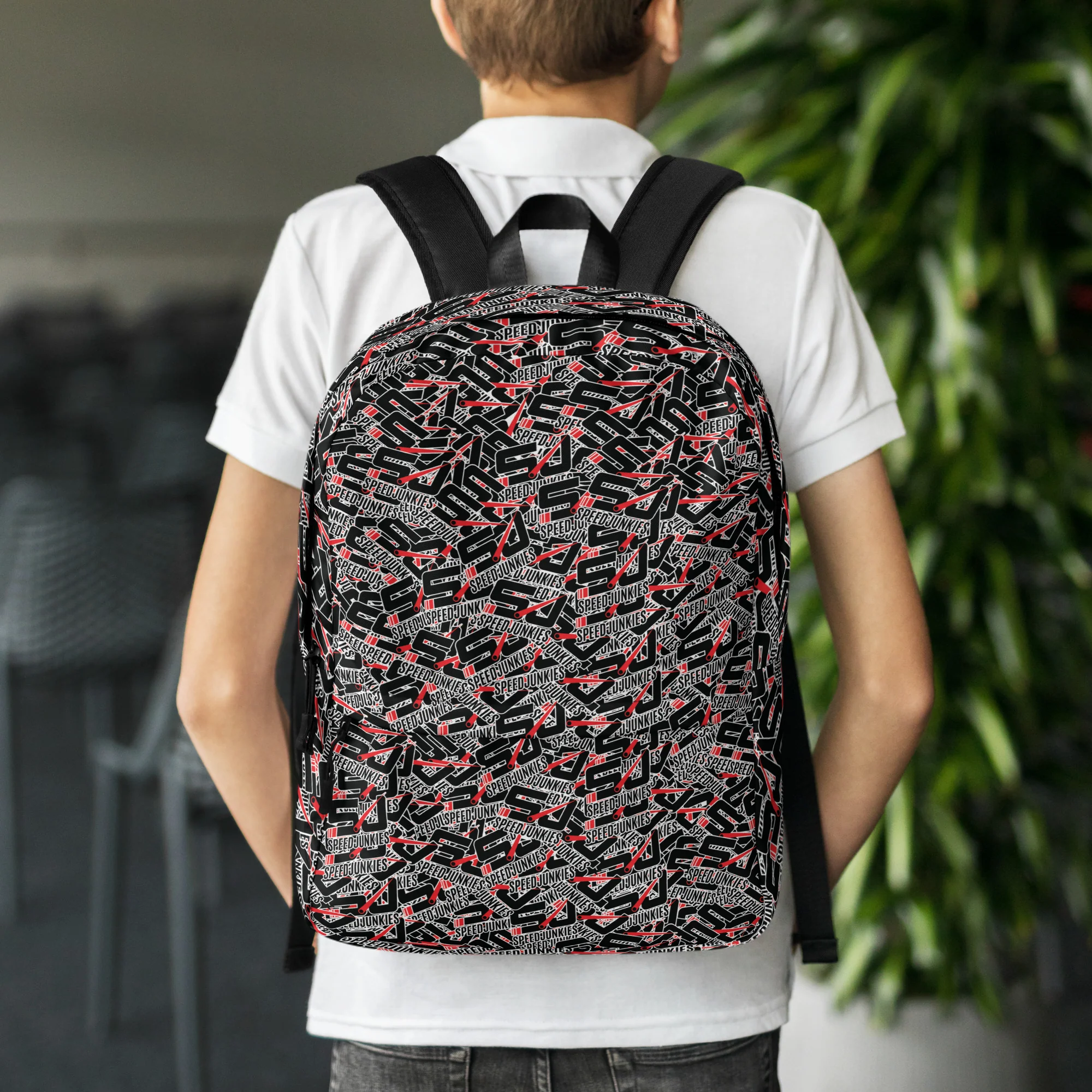 Speed Junkies All Over Backpack - Image 2