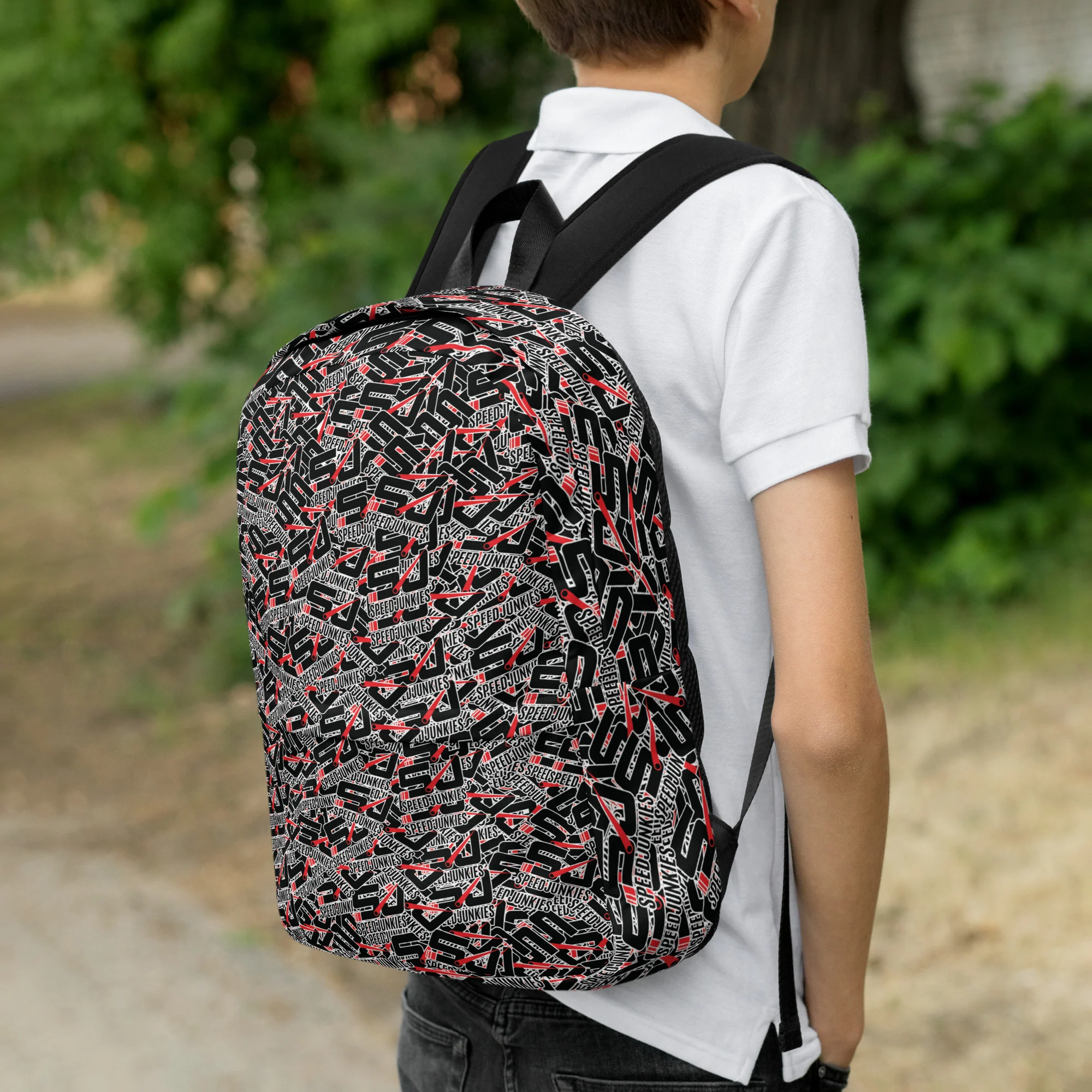 Speed Junkies All Over Backpack - Image 3