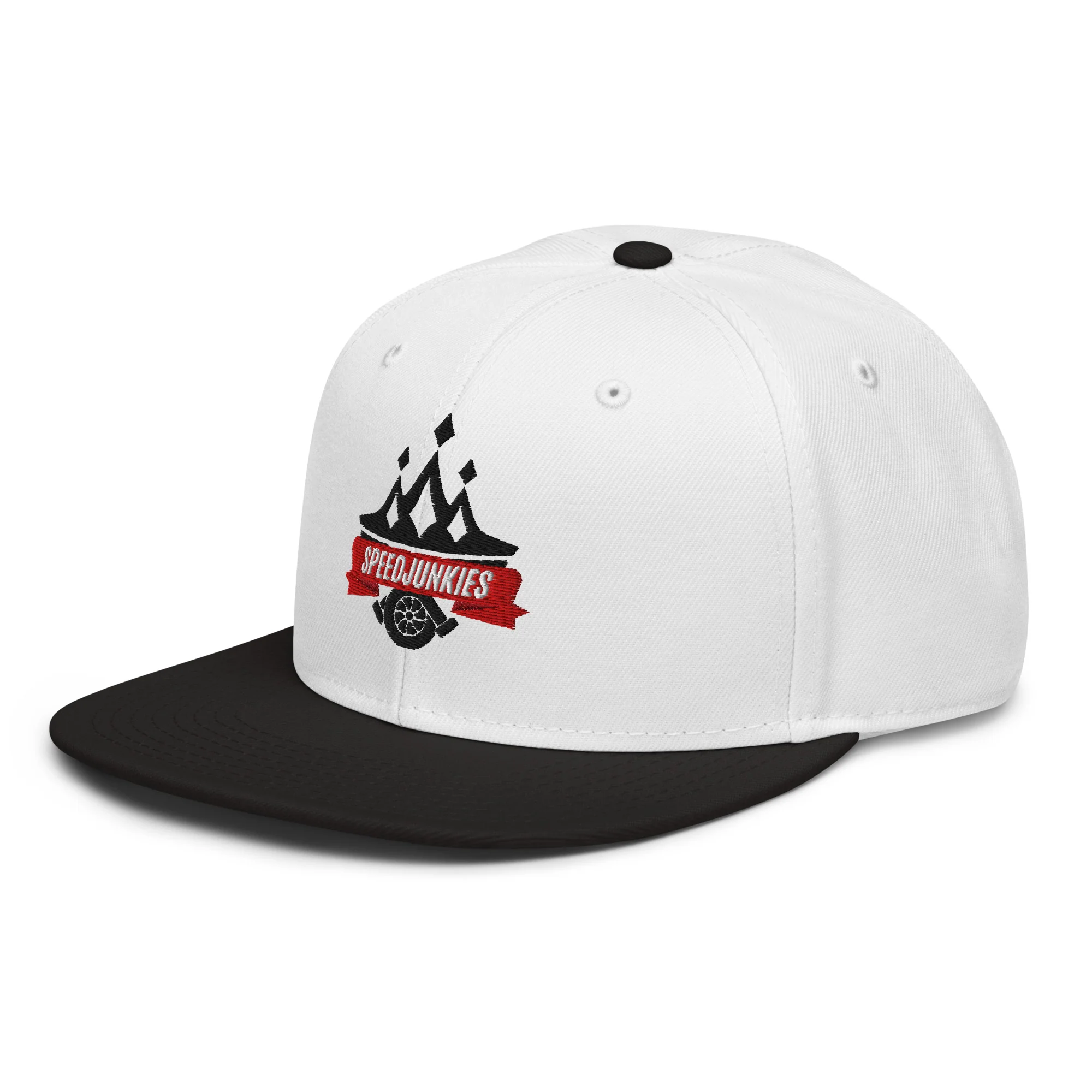 Speed Junkies Origins Crest Snapback Hat - Image 3