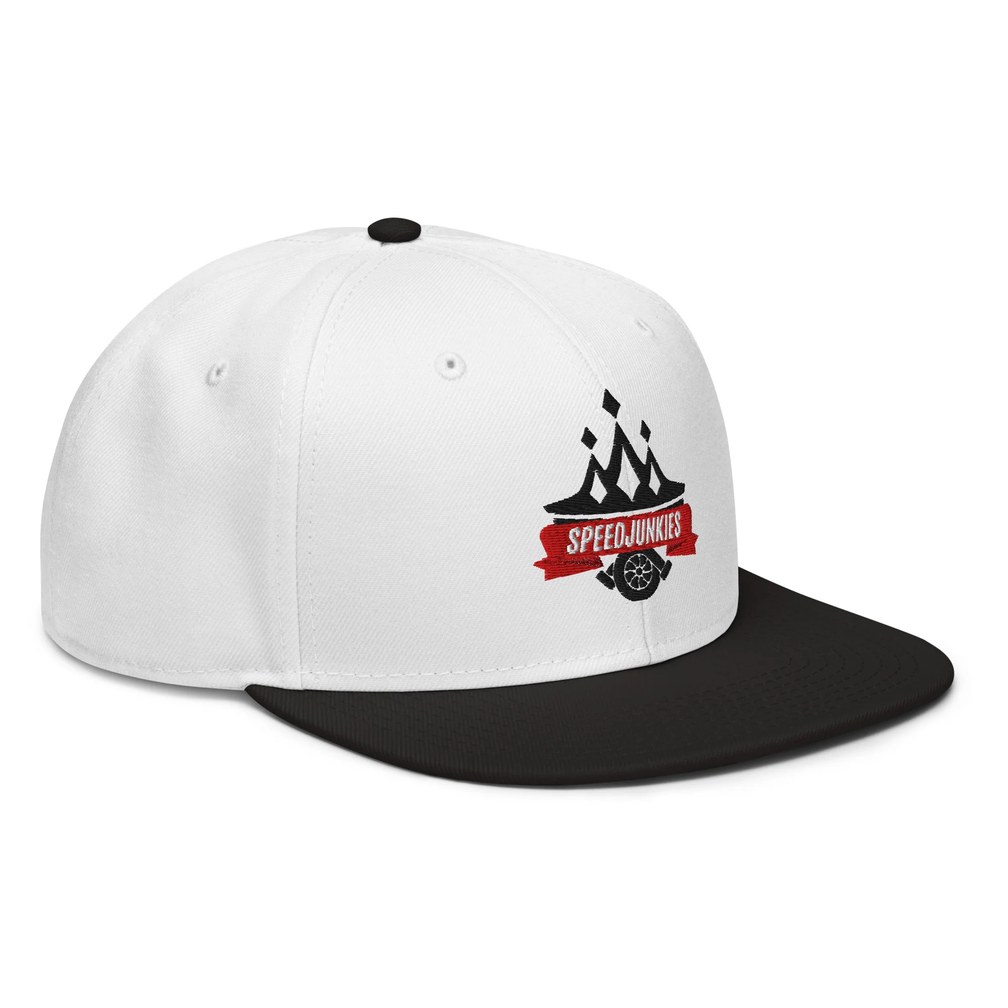 Speed Junkies Origins Crest Snapback Hat - Image 4