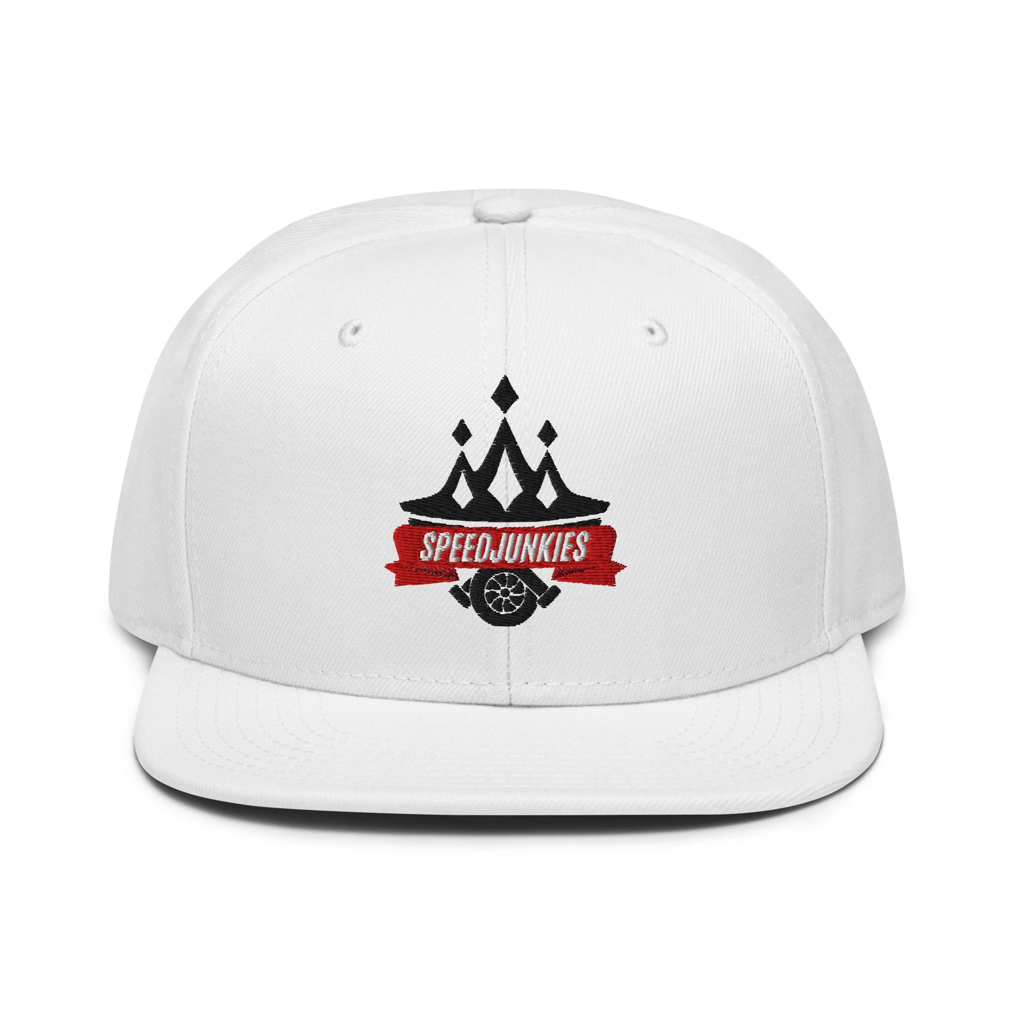 Speed Junkies Origins Crest Snapback Hat - Image 5