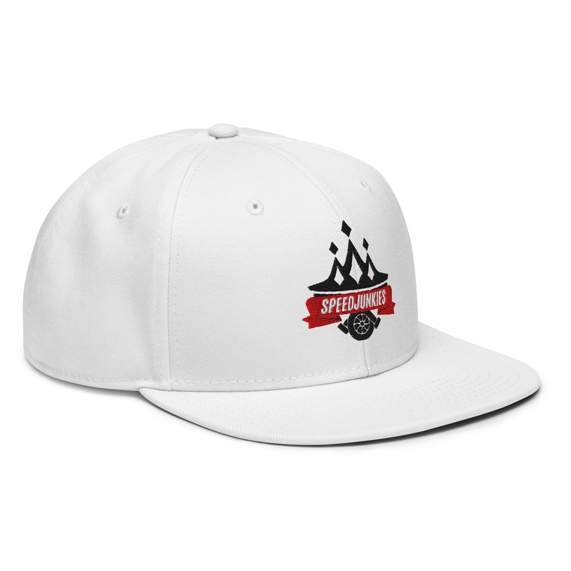 Speed Junkies Origins Crest Snapback Hat - Image 8