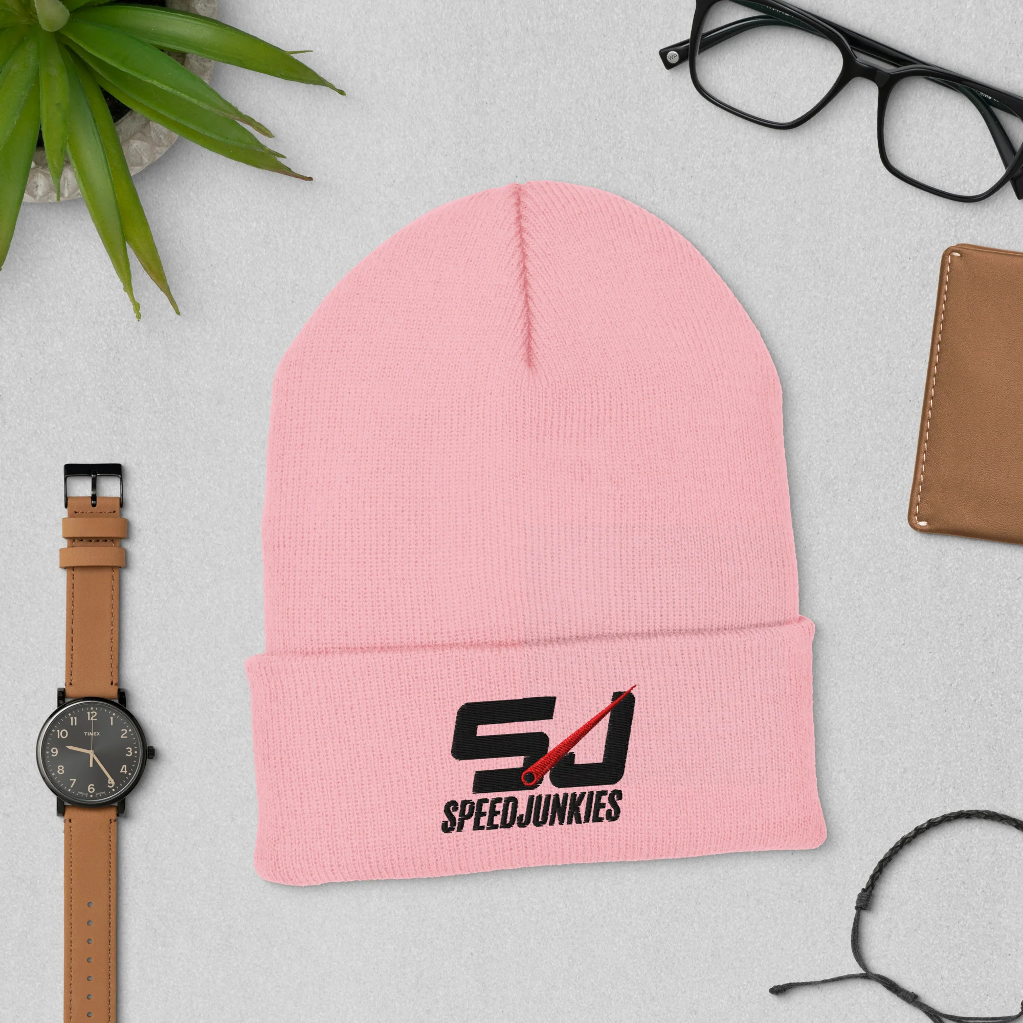 SpeedJunkies ColdStart Cuffed Beanie - Image 3