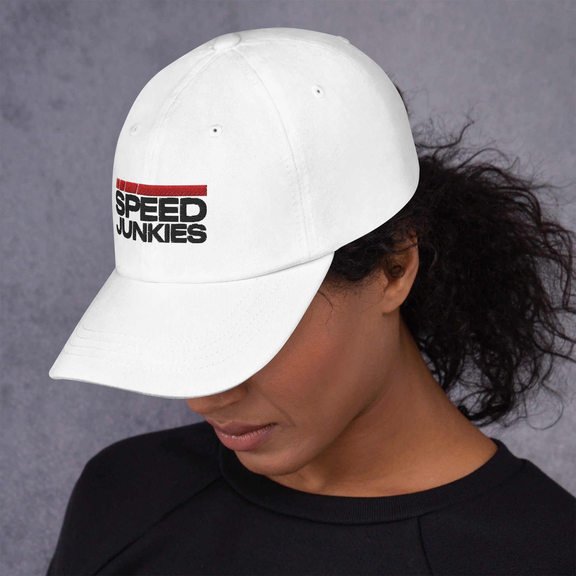 SpeedJunkies CurveFit Dad Hat - Image 11