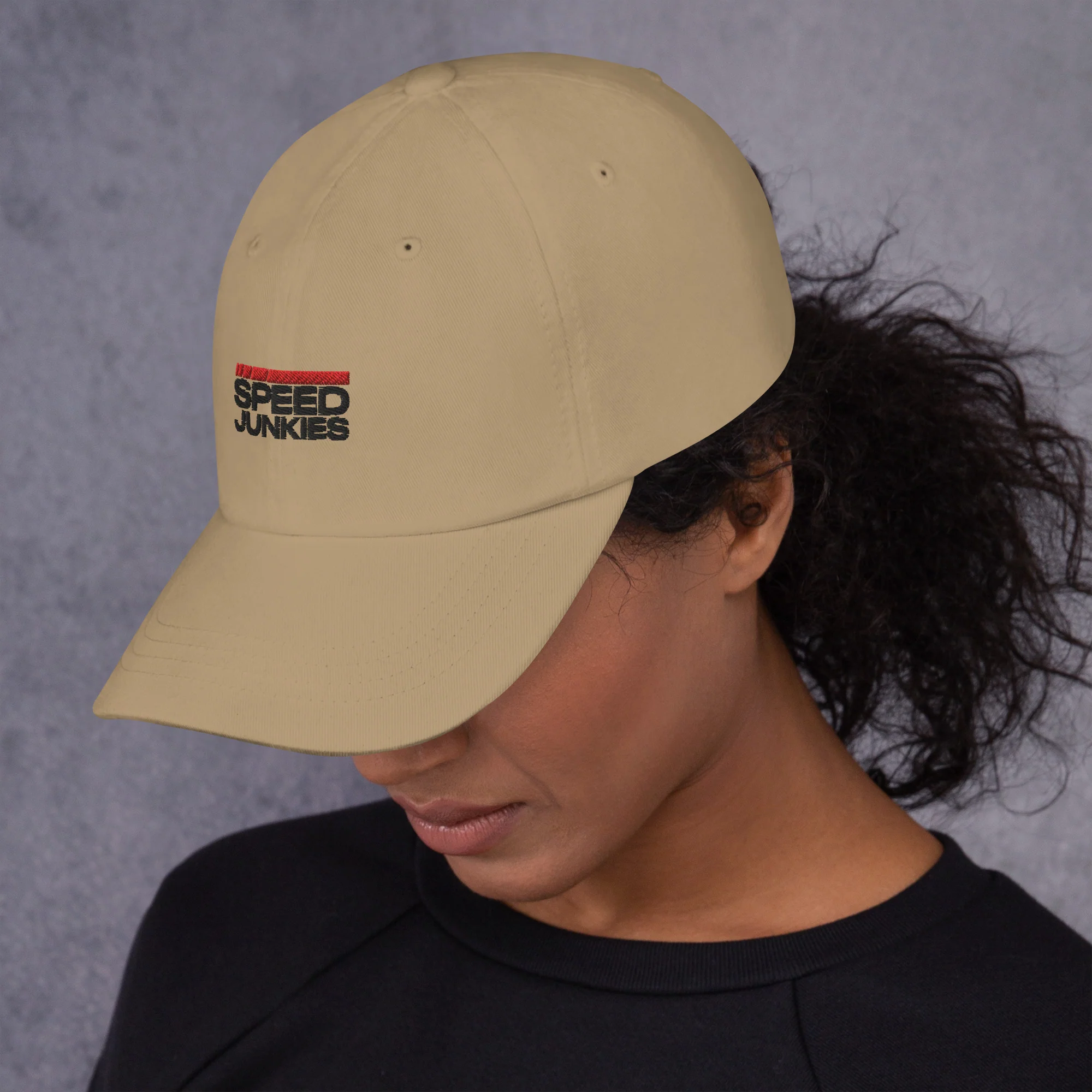 SpeedJunkies Flatline Dad Hat - Image 3
