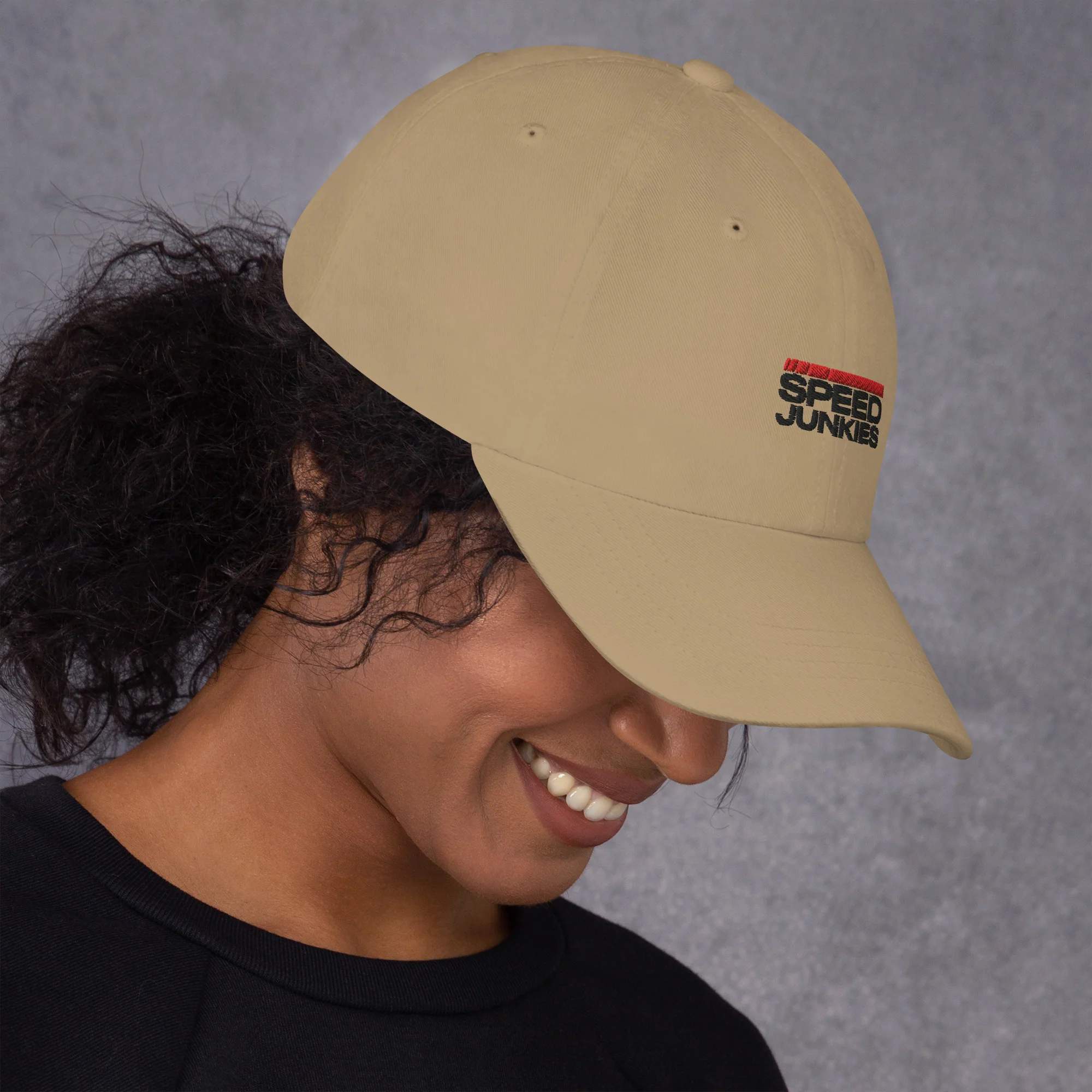 SpeedJunkies Flatline Dad Hat - Image 4