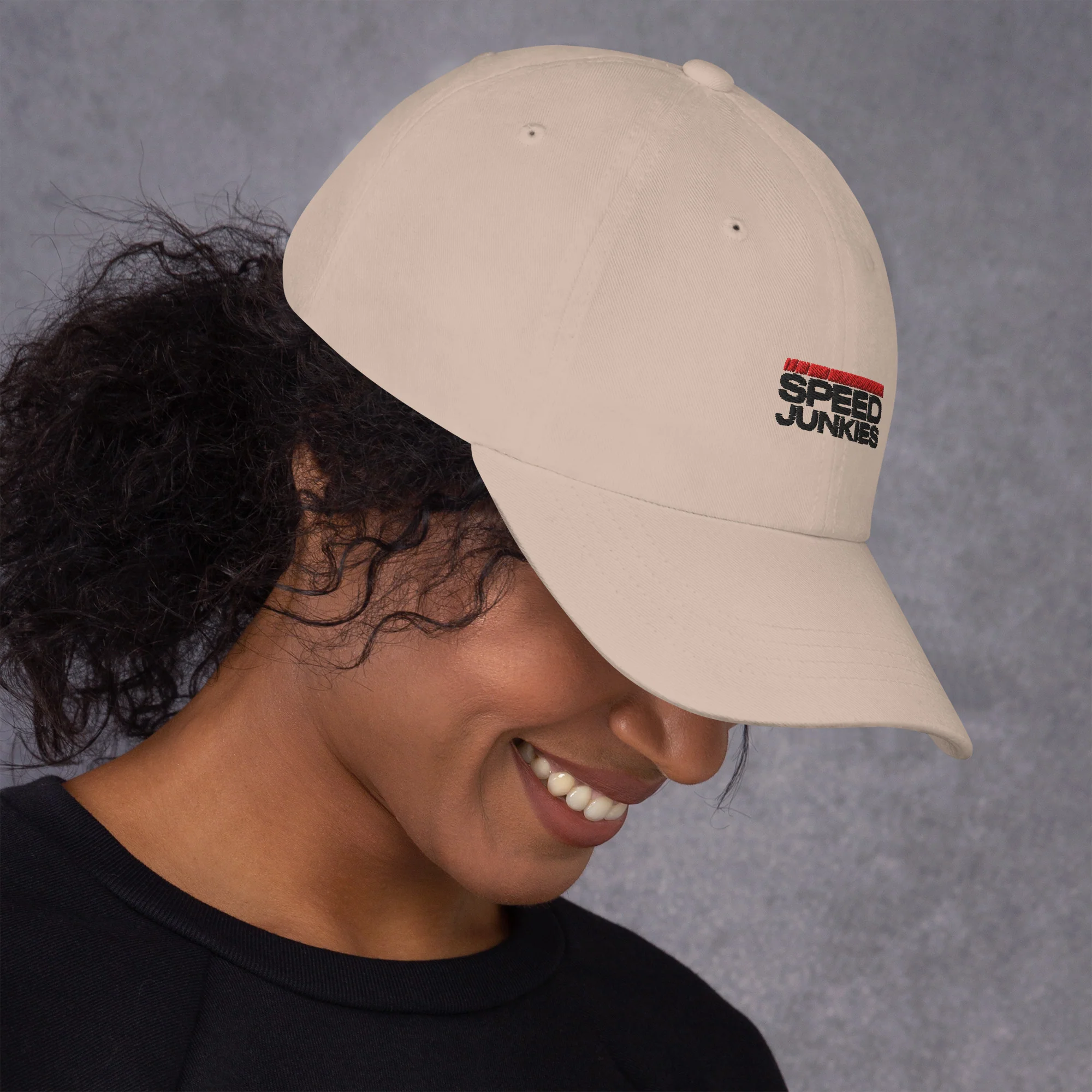 SpeedJunkies Flatline Dad Hat - Image 6