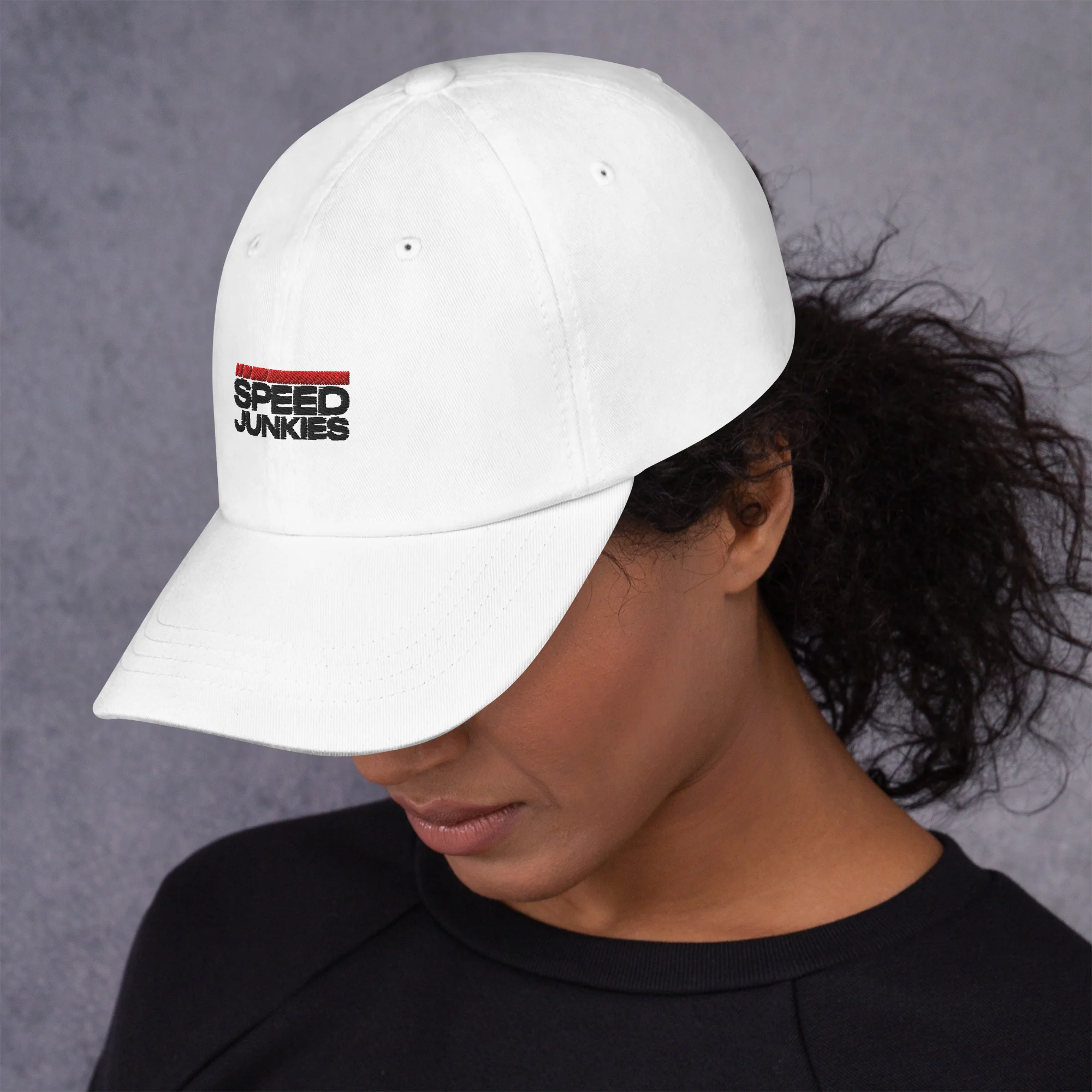 SpeedJunkies Flatline Dad Hat - Image 7