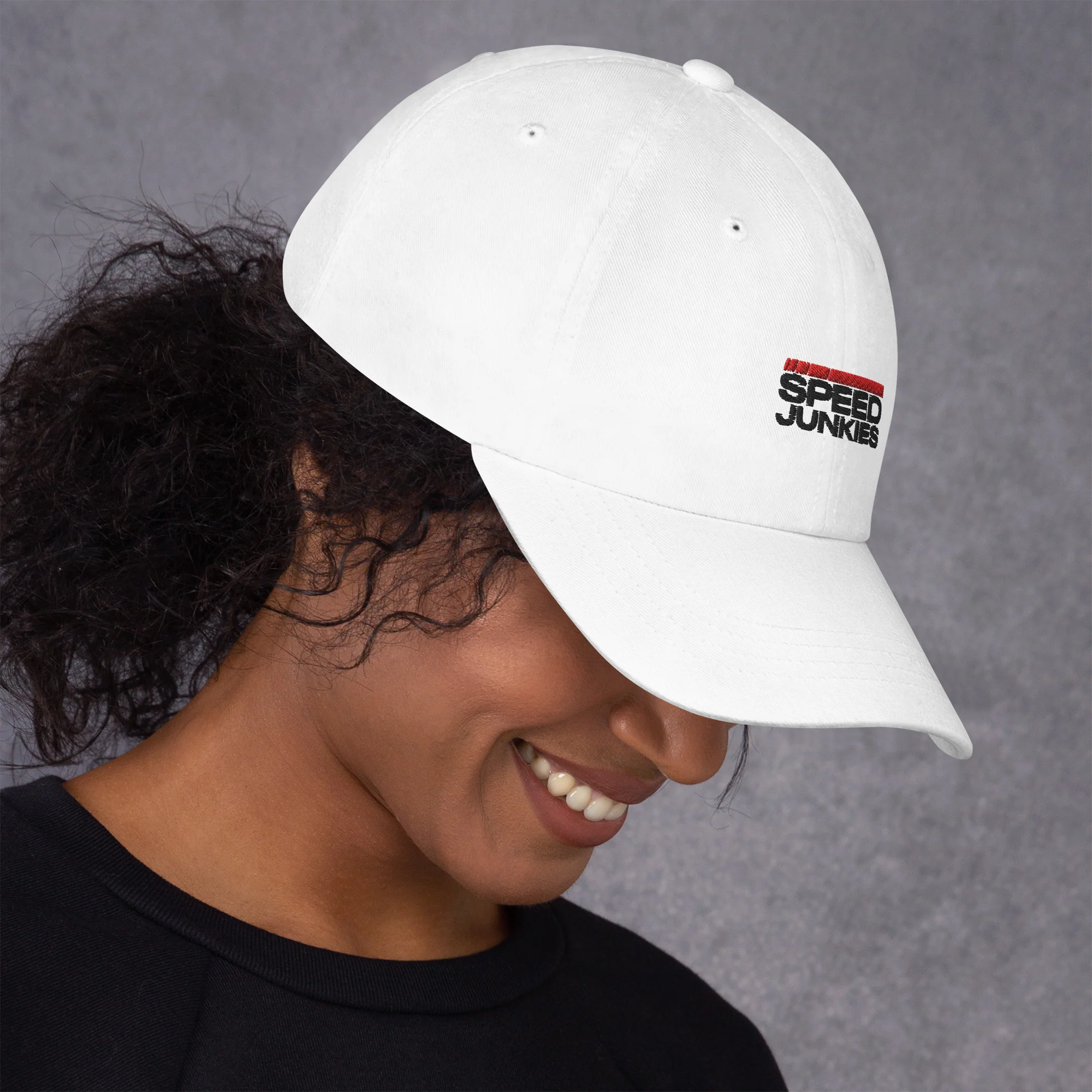 SpeedJunkies Flatline Dad Hat - Image 8