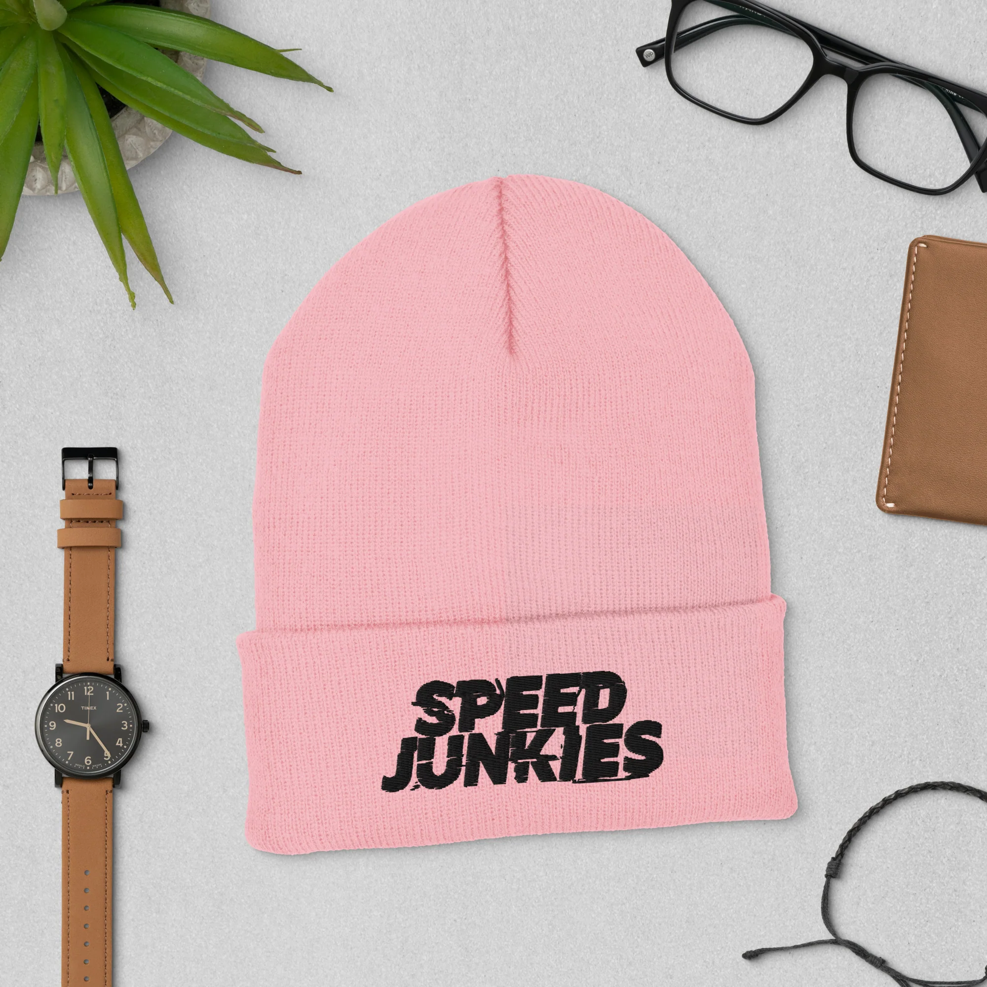 SpeedJunkies Overhaul Cuffed Beanie - Image 3