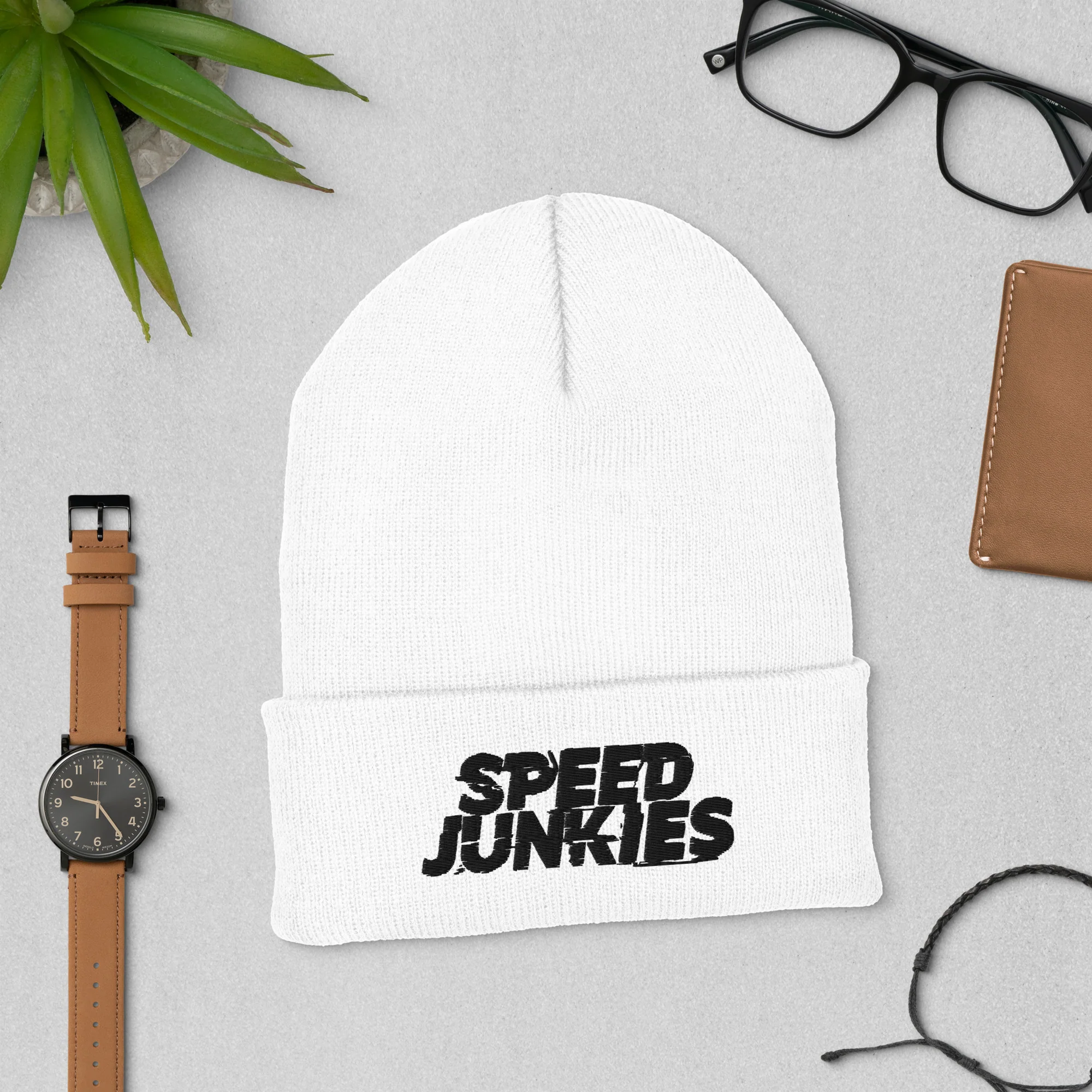 SpeedJunkies Overhaul Cuffed Beanie - Image 4