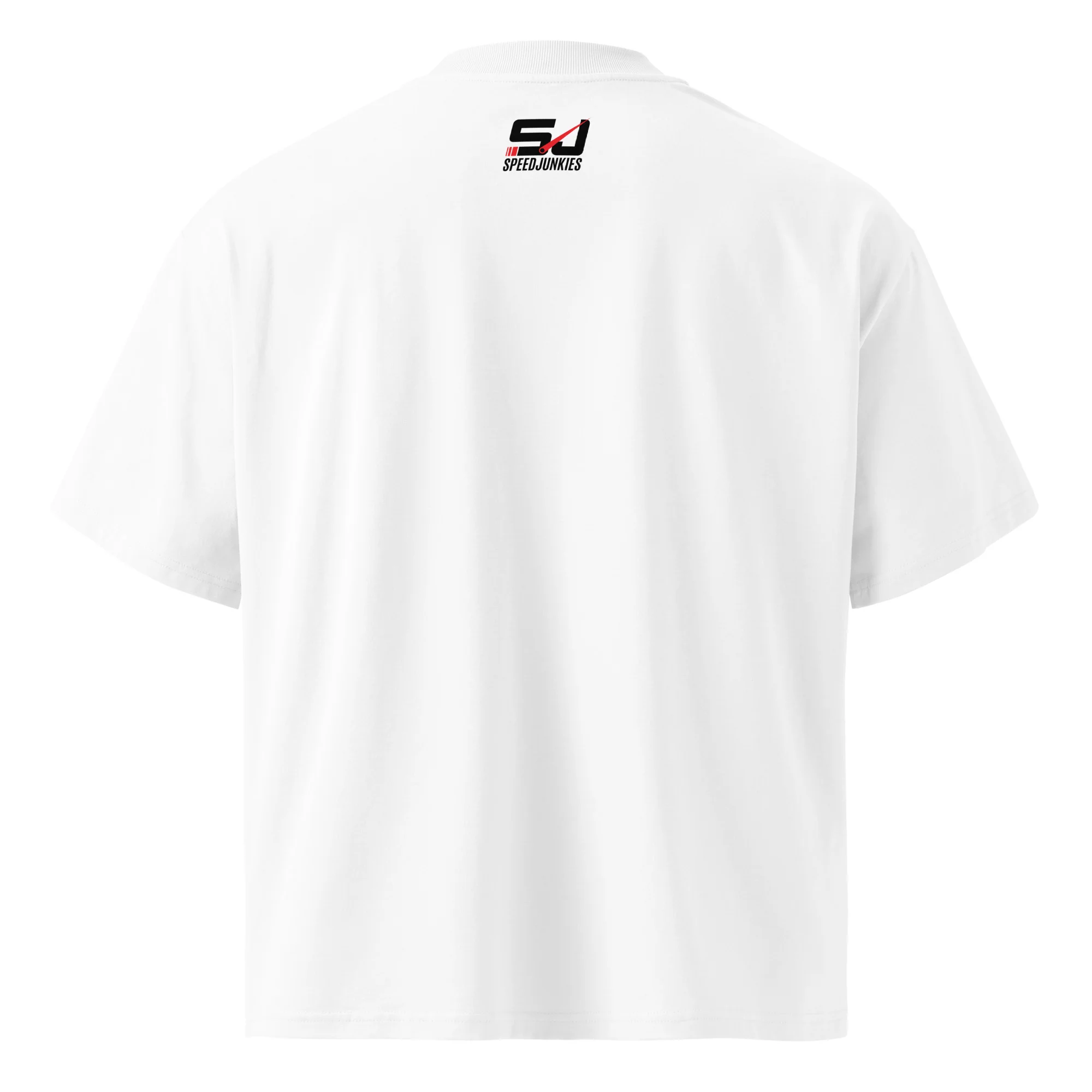 Unisex organic oversized high neck t-shirt - Image 6